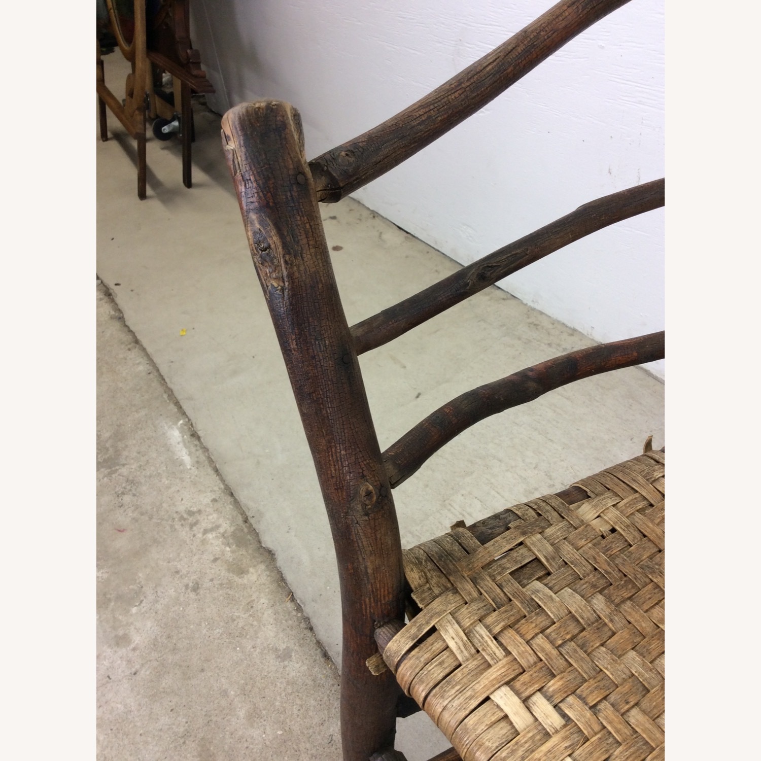 Old Hickory Adirondack Style Rocking Chair - image-12