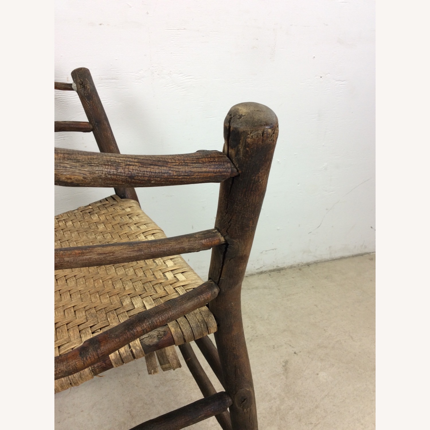Old Hickory Adirondack Style Rocking Chair - image-22