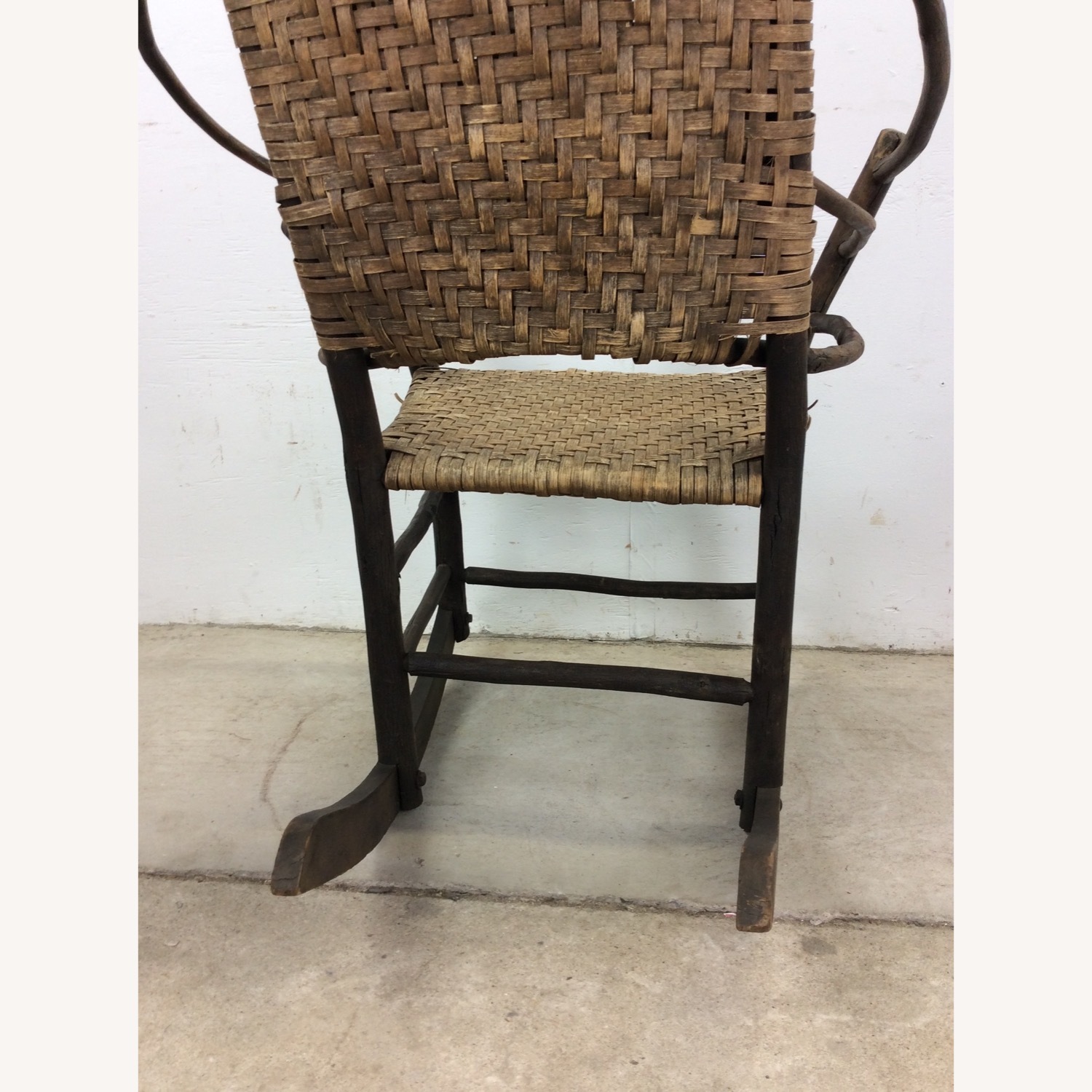 Old Hickory Adirondack Style Rocking Chair - image-19