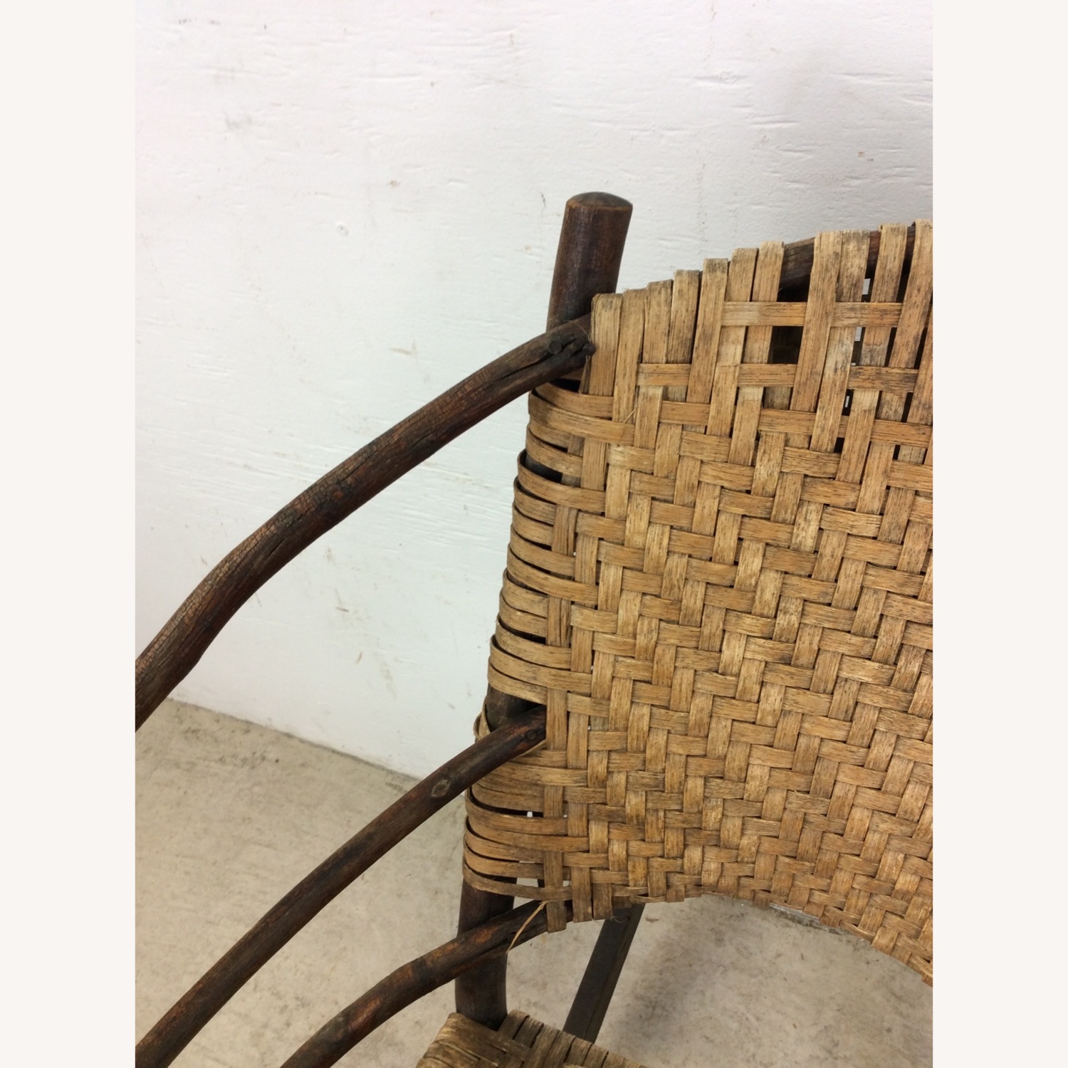 Old Hickory Adirondack Style Rocking Chair - image-5