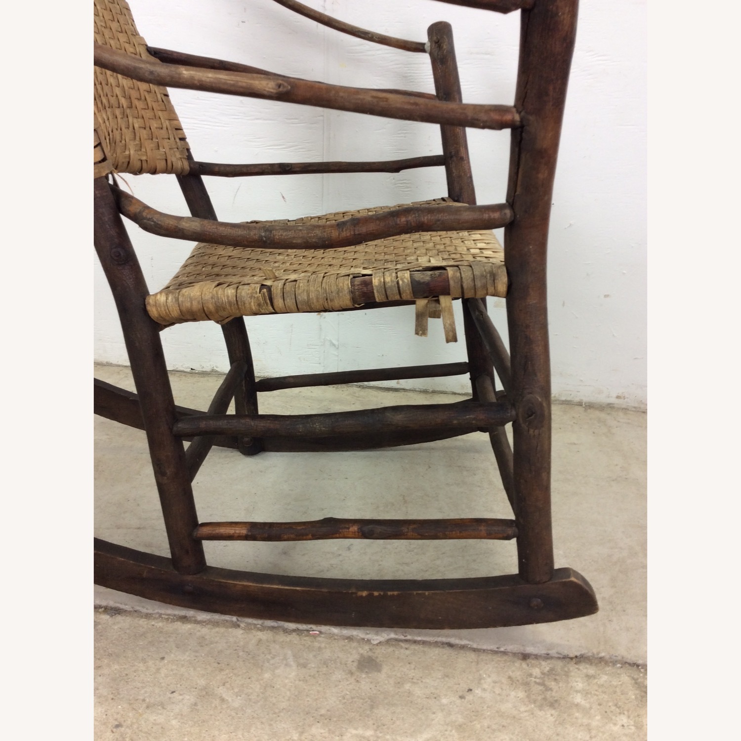 Old Hickory Adirondack Style Rocking Chair - image-21