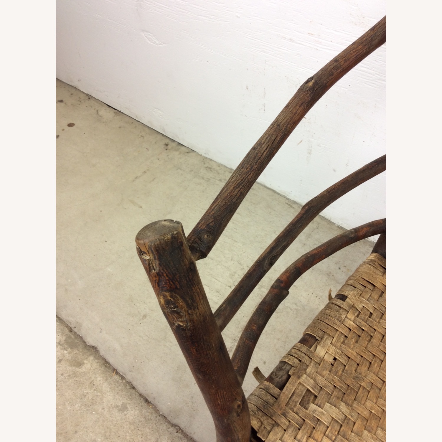 Old Hickory Adirondack Style Rocking Chair - image-7