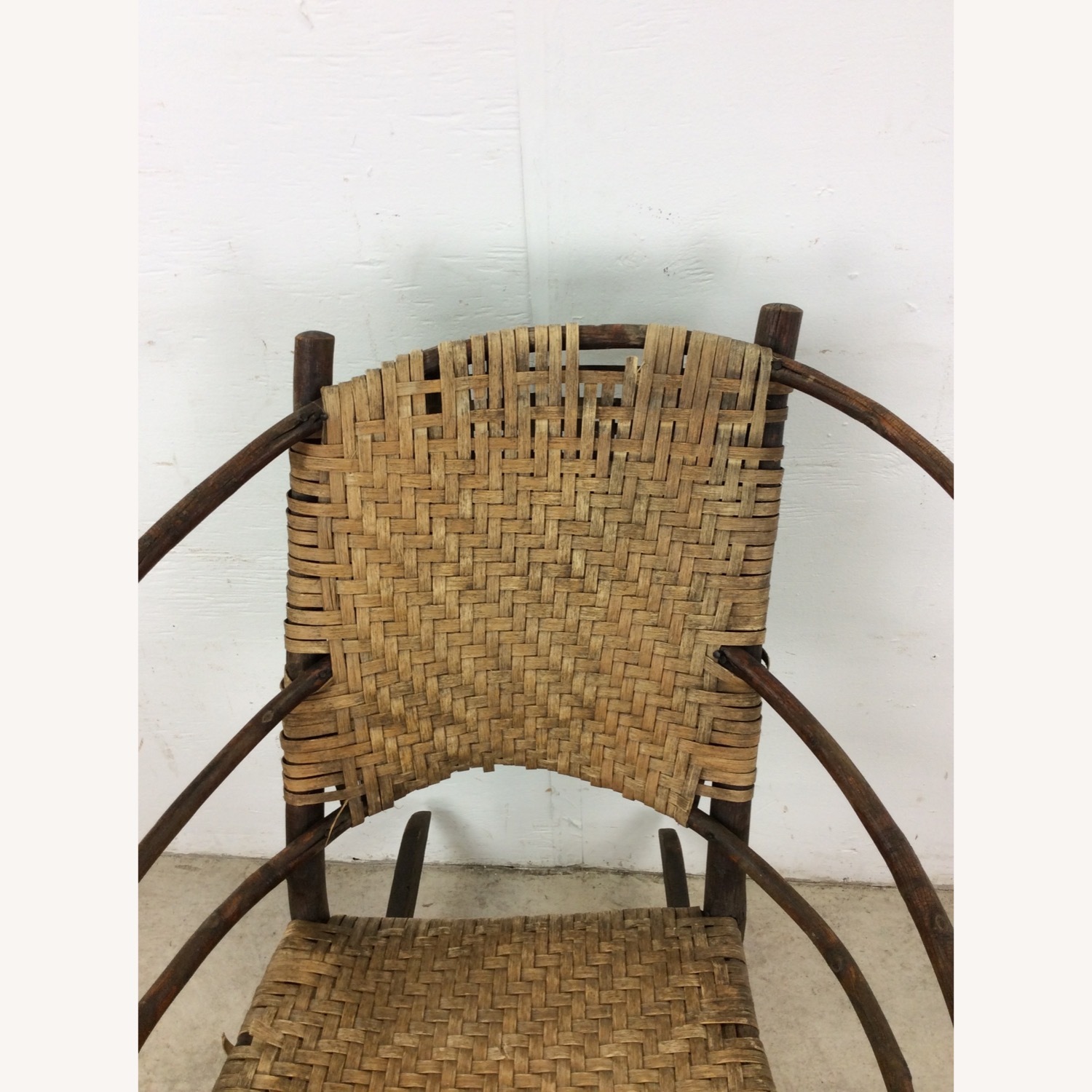 Old Hickory Adirondack Style Rocking Chair - image-2