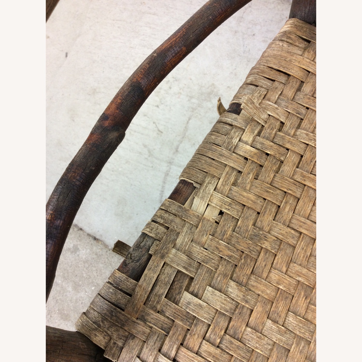 Old Hickory Adirondack Style Rocking Chair - image-8