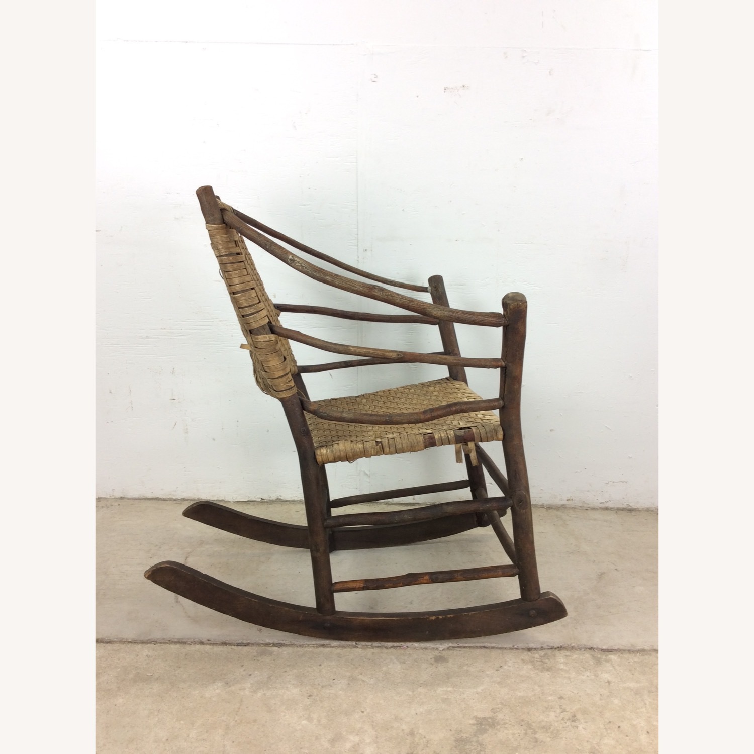 Old Hickory Adirondack Style Rocking Chair - image-20