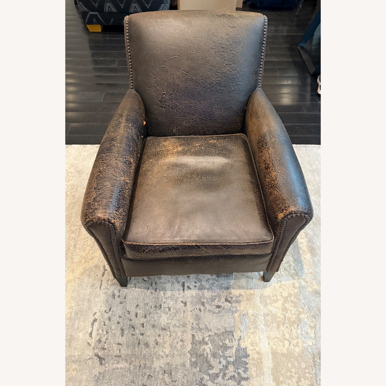 RH Gerrard Leather Club Chair - image-2