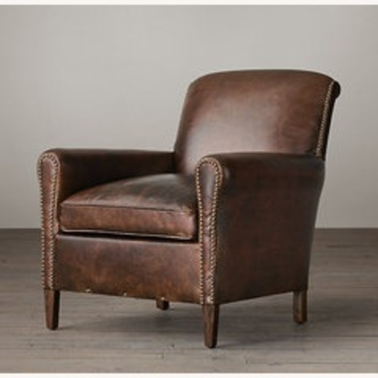 RH Gerrard Leather Club Chair - image-0