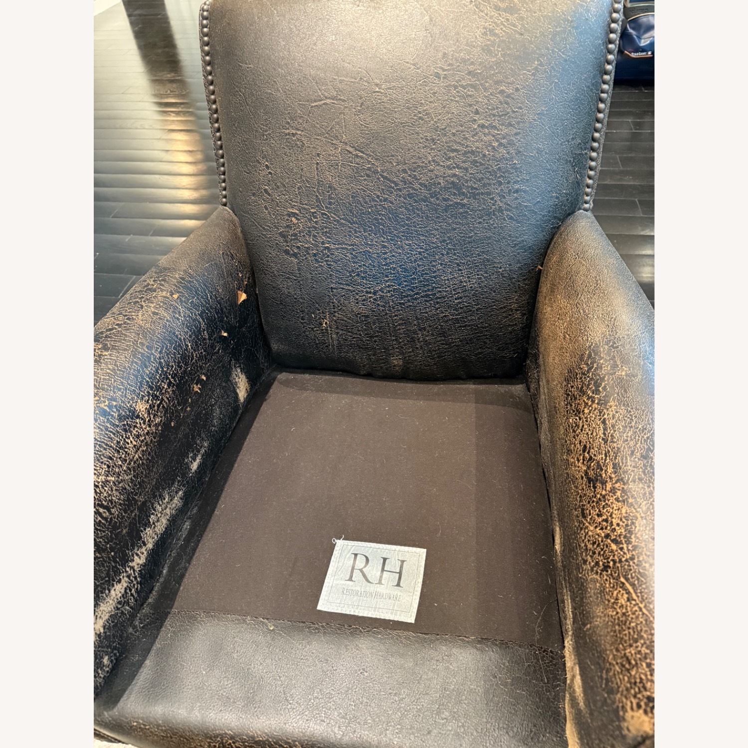 RH Gerrard Leather Club Chair - image-5