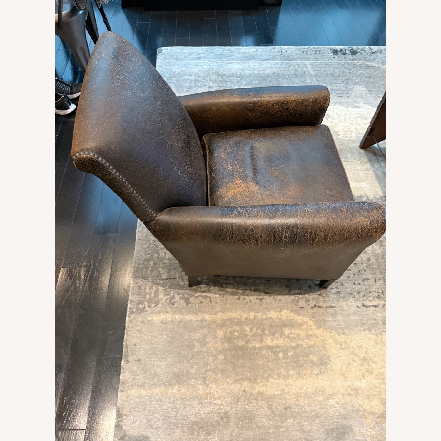 RH Gerrard Leather Club Chair - image-4