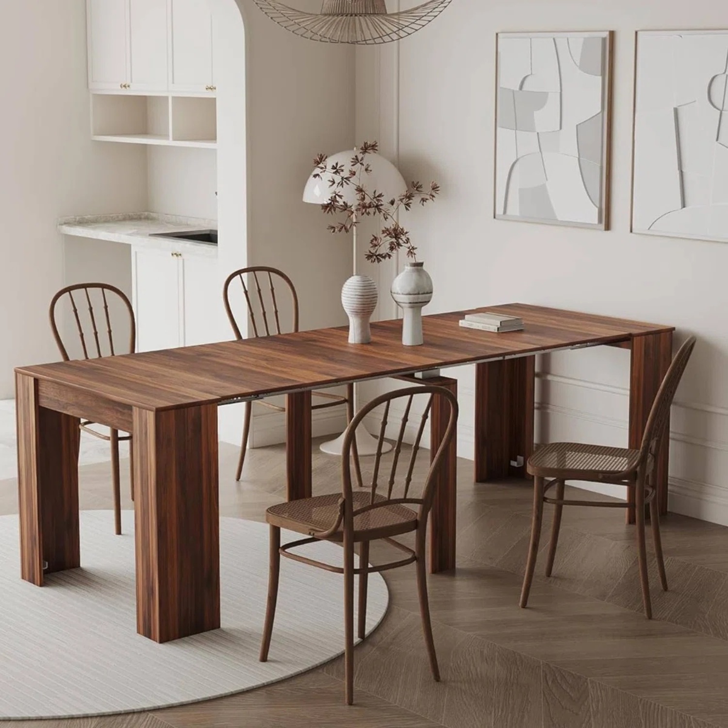 20"-118" Extendable Dining Table - image-7