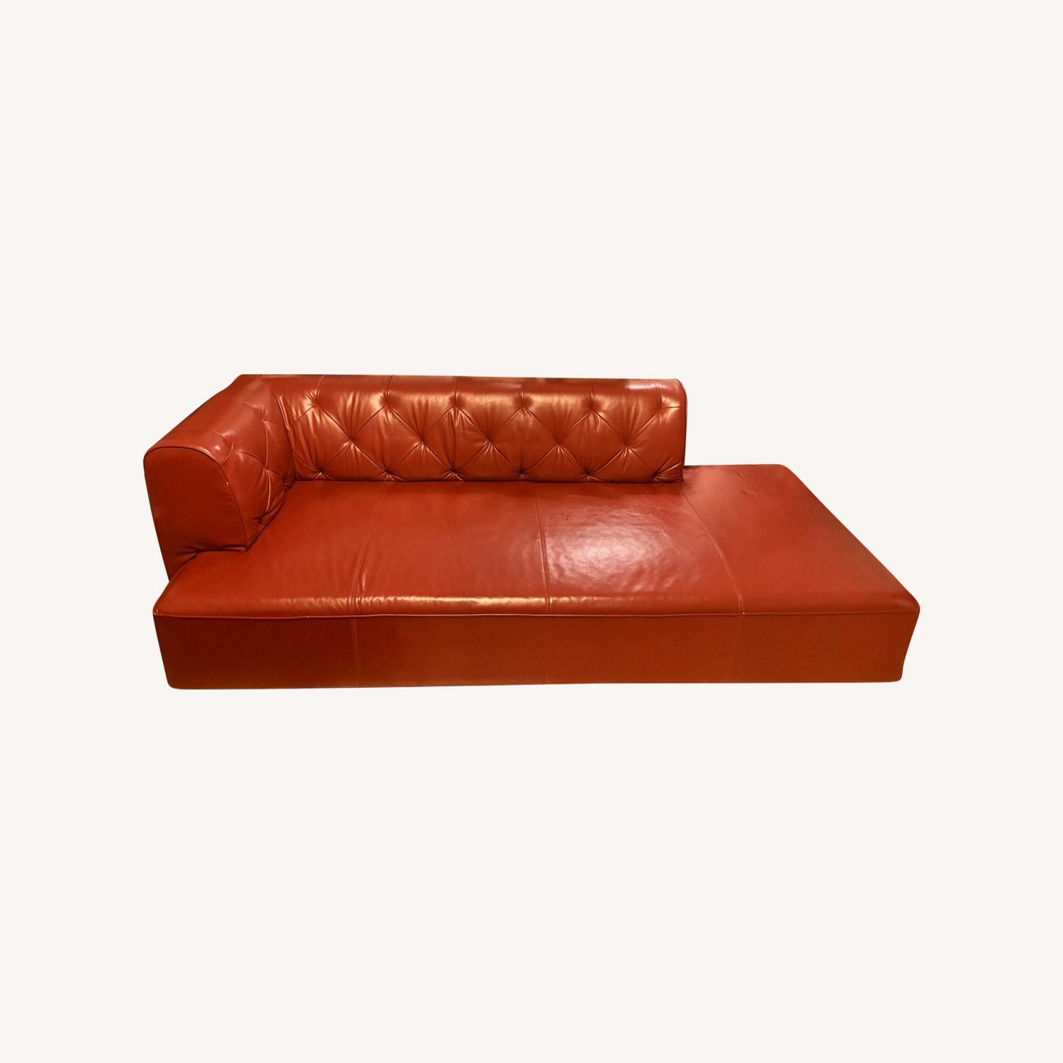 Leather Sofa - image-0