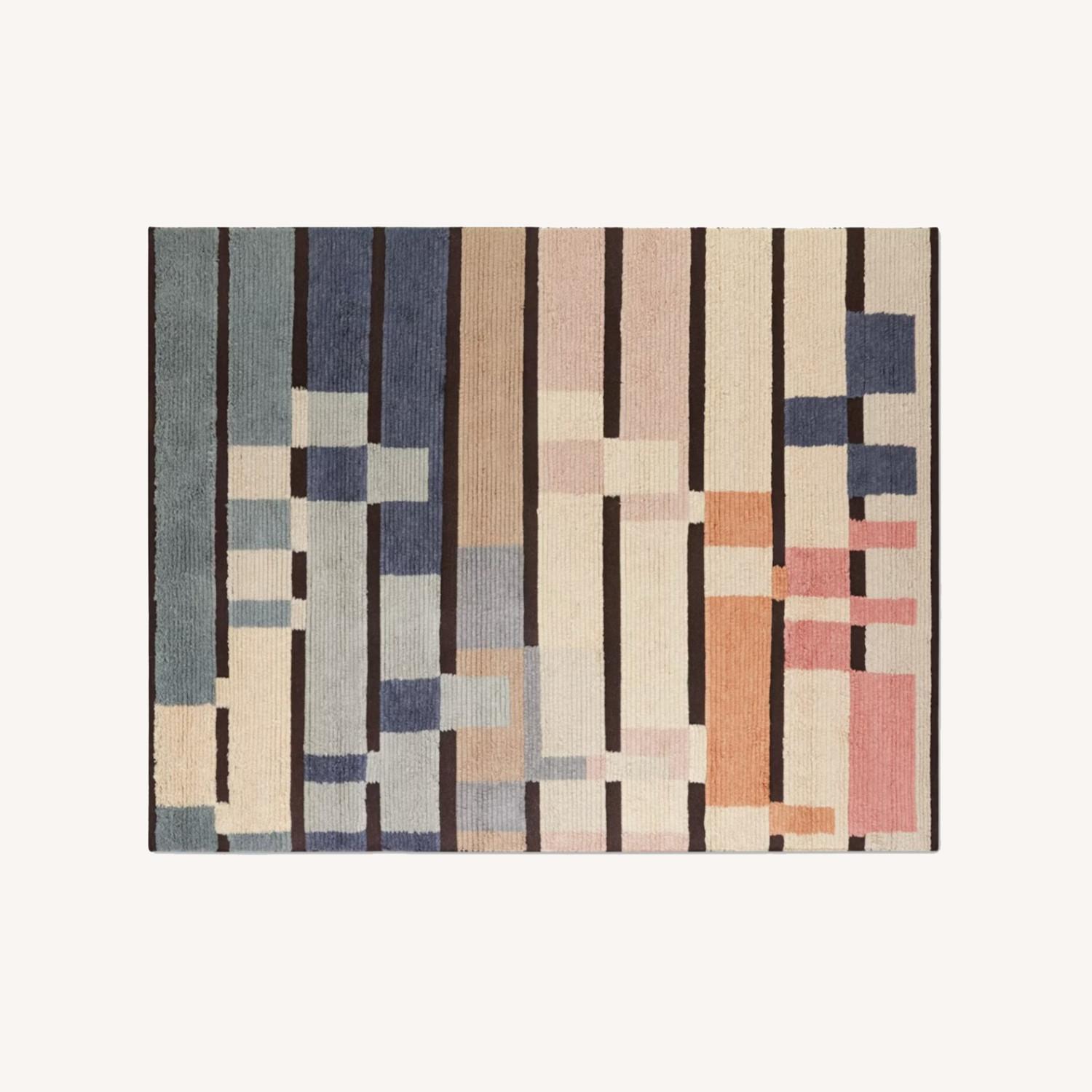 Design Within Reach Point Line Wool Rug - image-0