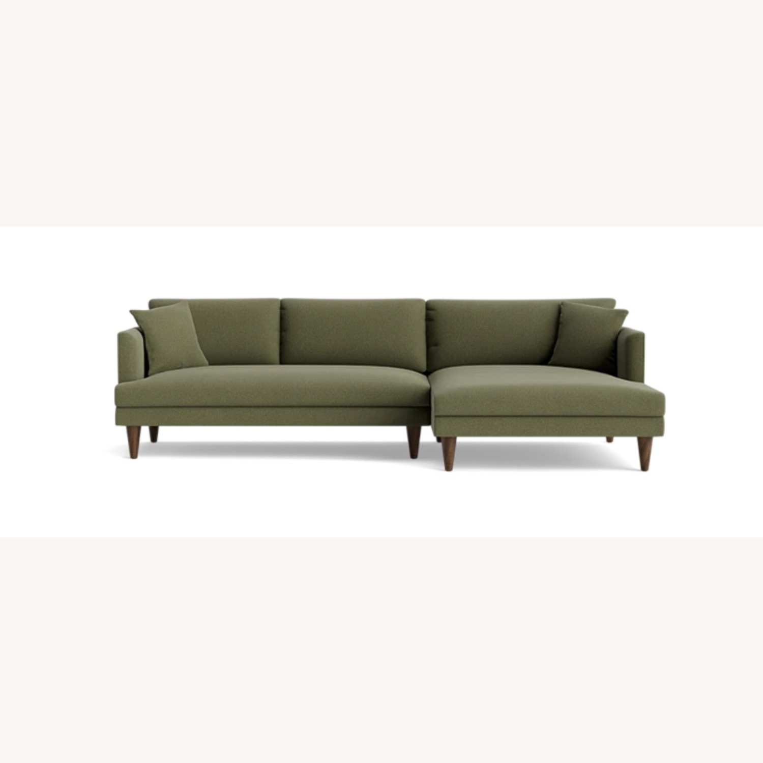 Joybird Lewis Sectional Faithful Olive - image-0