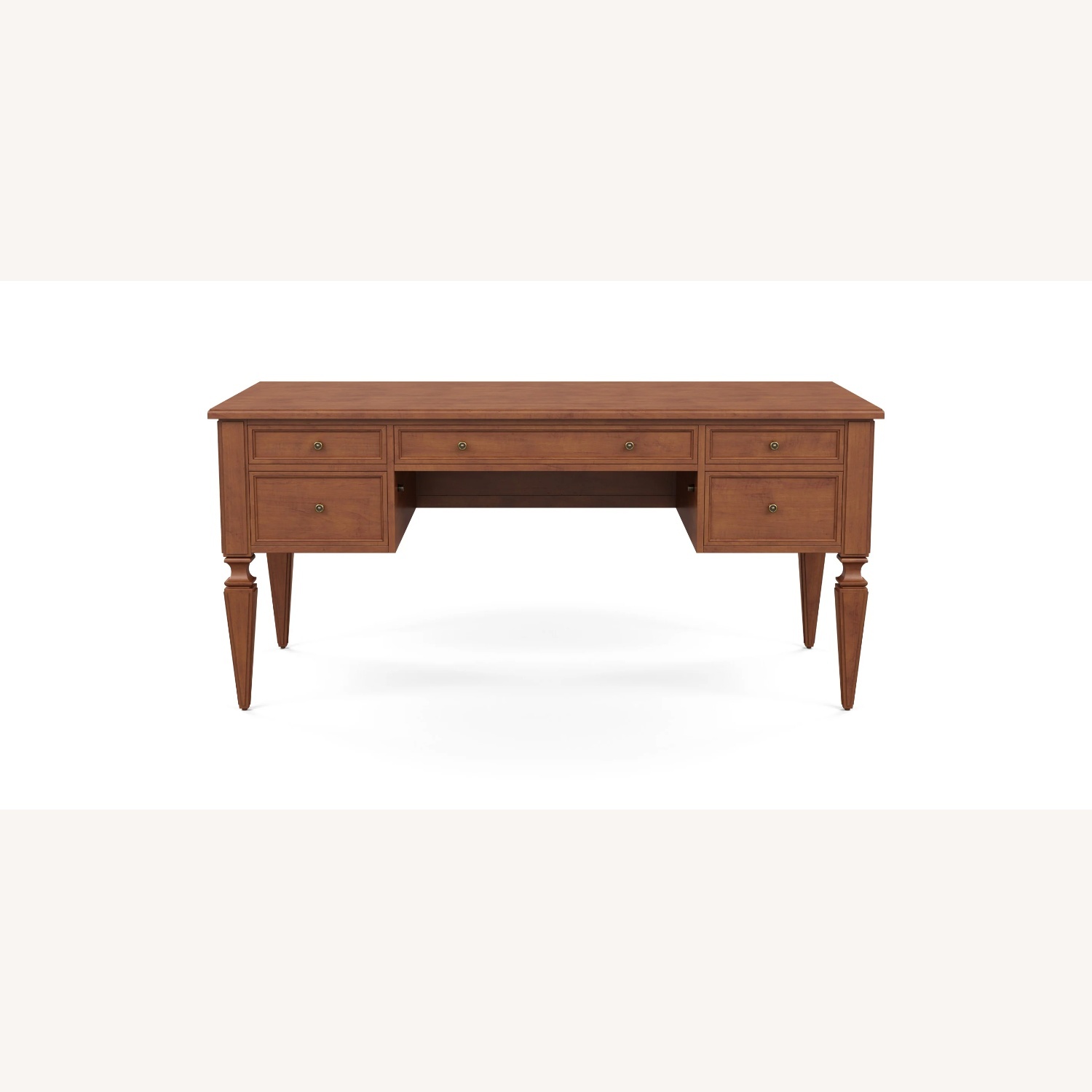 Ethan Allen Executive Desk - image-8