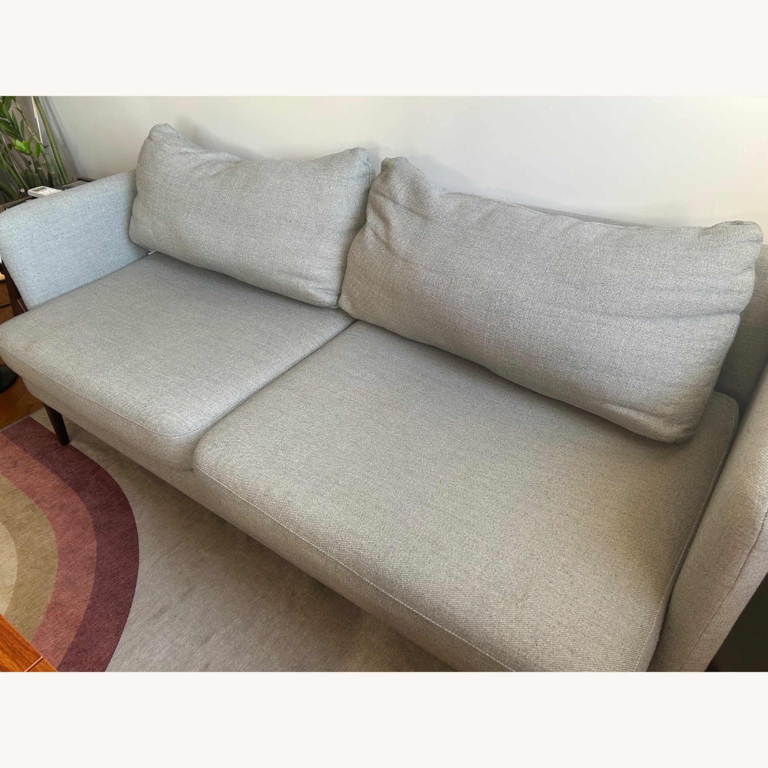 West Elm Grey Auburn Coach - image-1