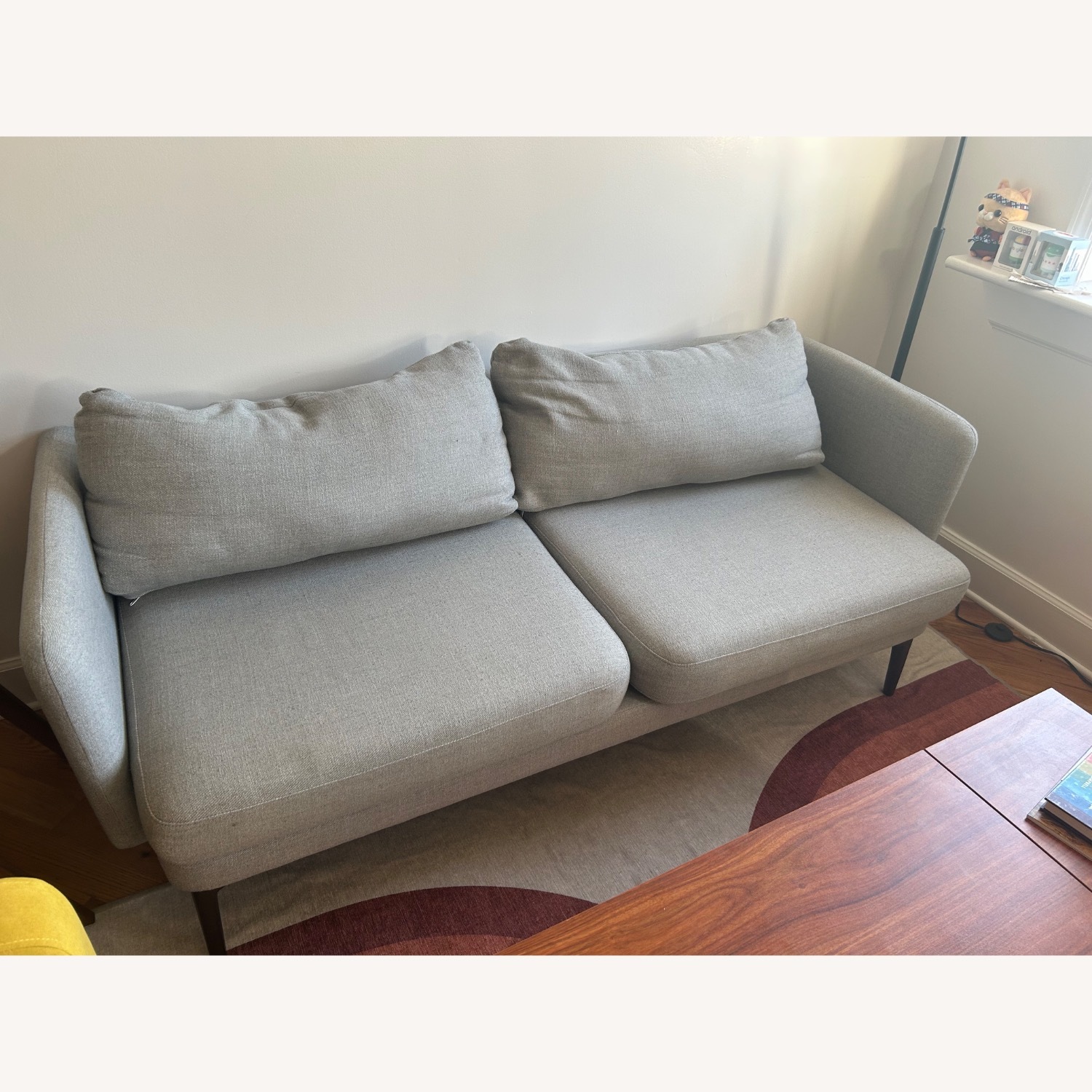 West Elm Grey Auburn Coach - image-2