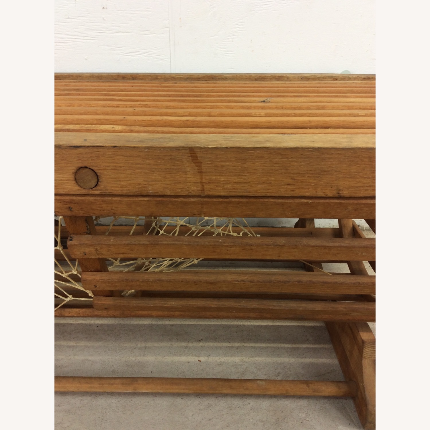Vintage Repurposed Wooden Lobster Pot Coffee Table - image-9