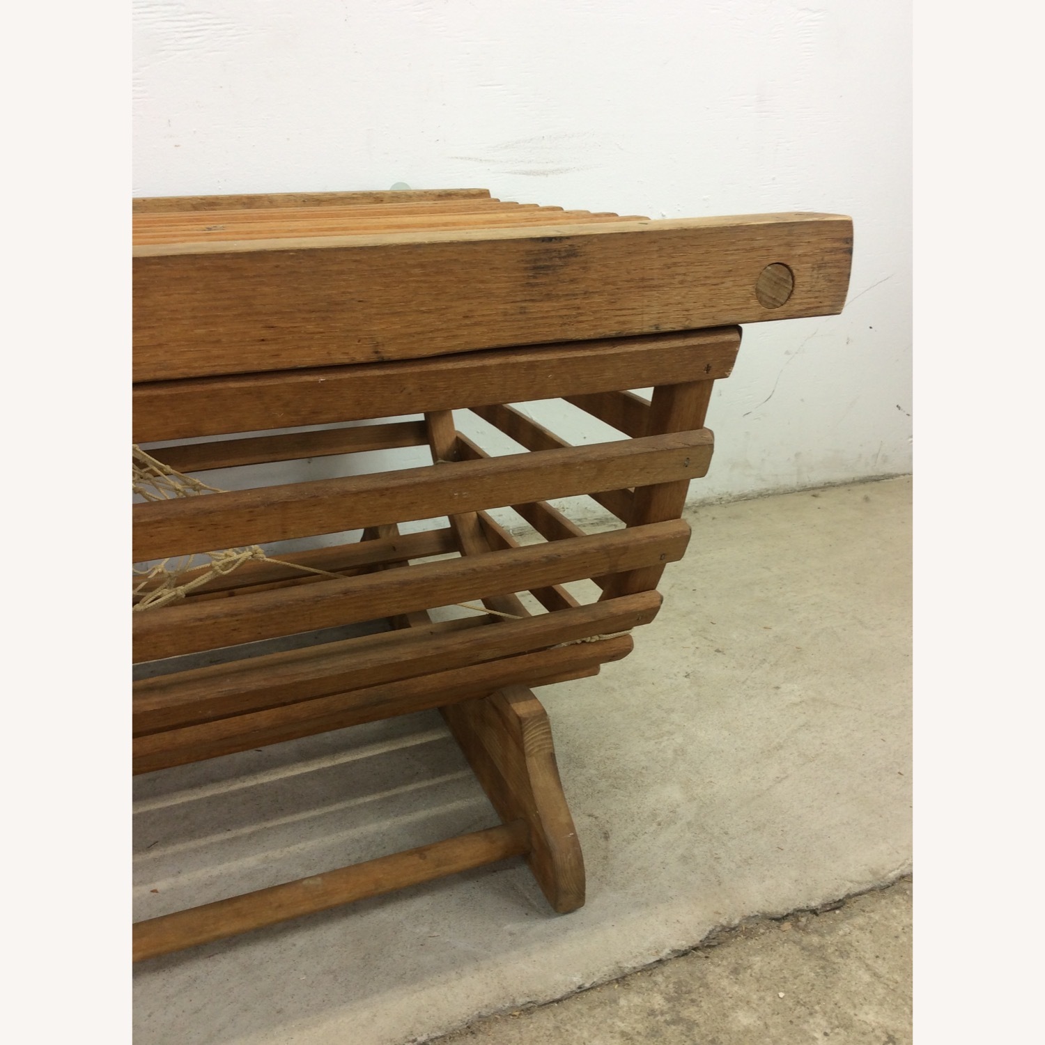 Vintage Repurposed Wooden Lobster Pot Coffee Table - image-32