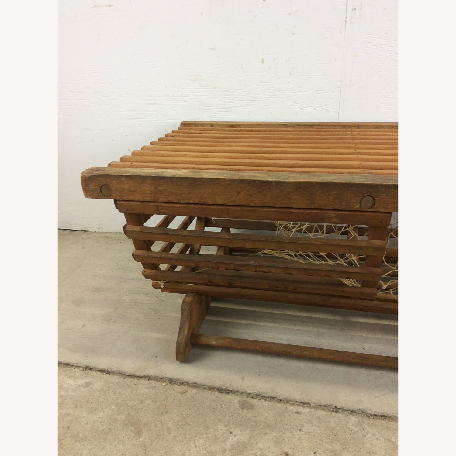 Vintage Repurposed Wooden Lobster Pot Coffee Table - image-19