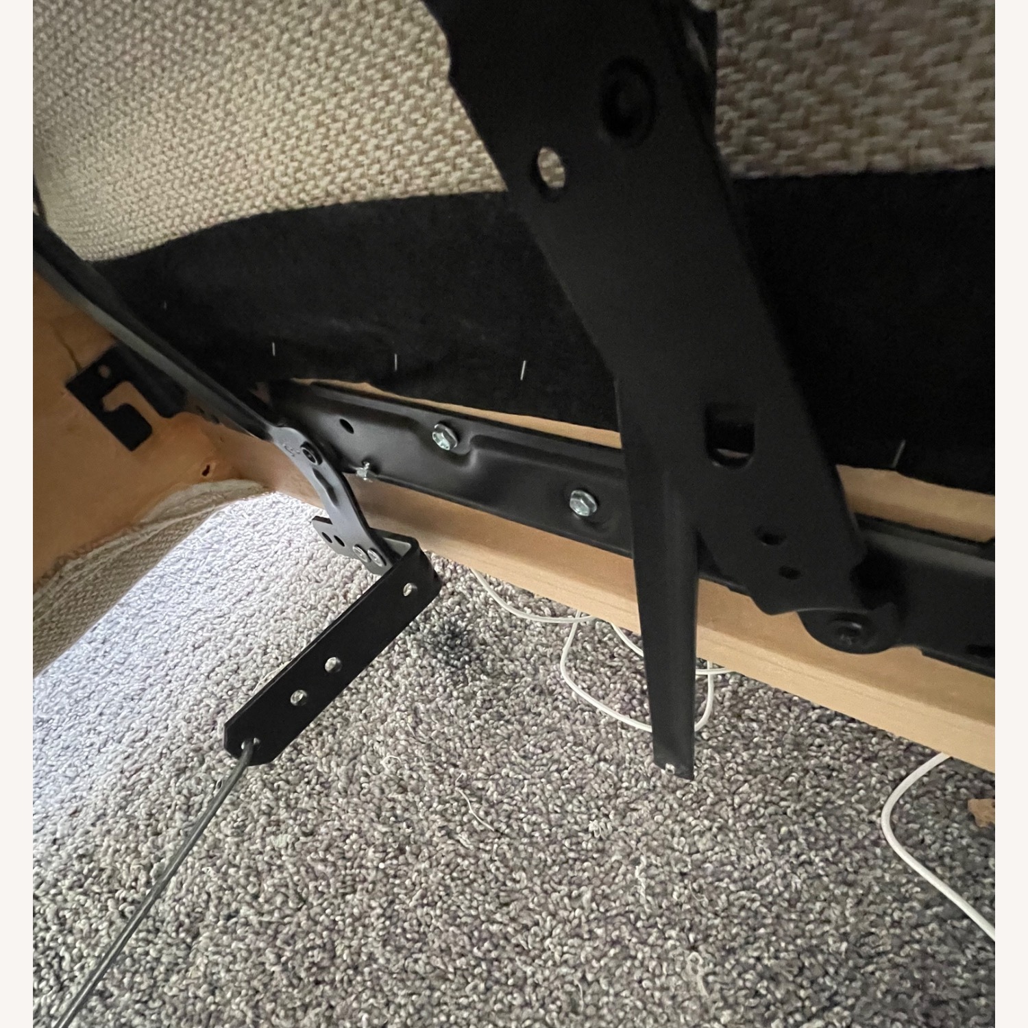 Bob’s Discount Furniture Laurel Beige Sleeper - image-4