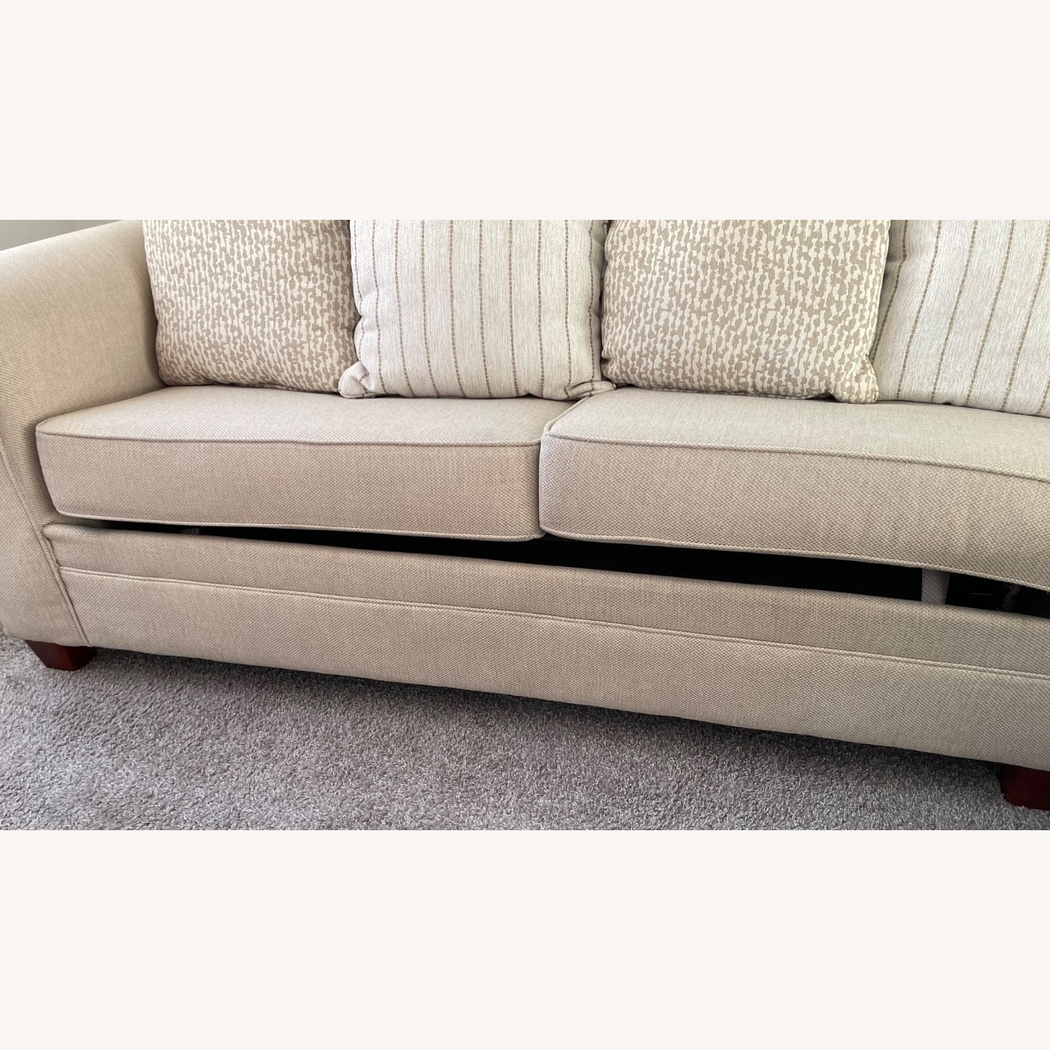 Bob’s Discount Furniture Laurel Beige Sleeper - image-6