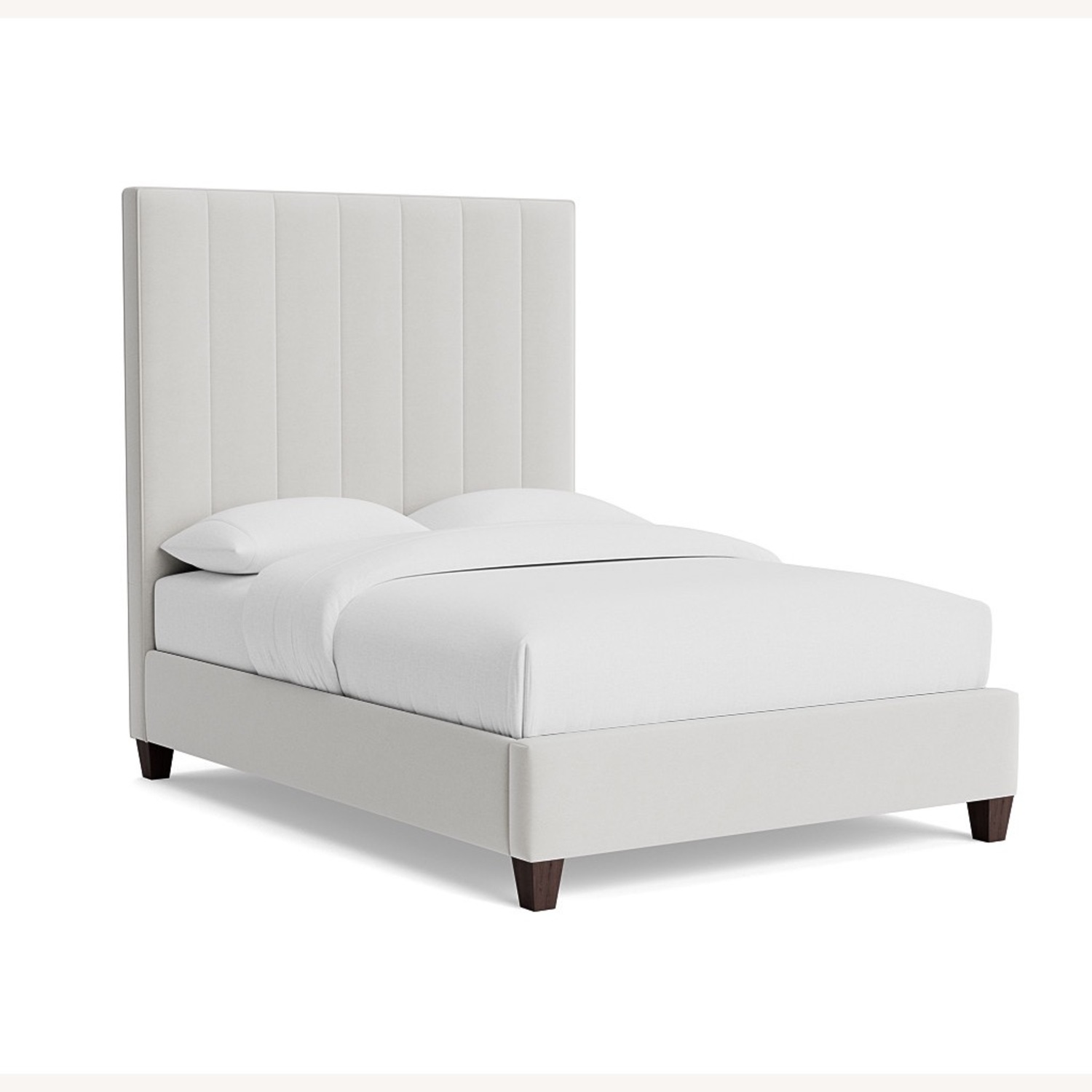 Mitchell Gold + Bob Williams King Bed - Tall Channel Tufted - image-2