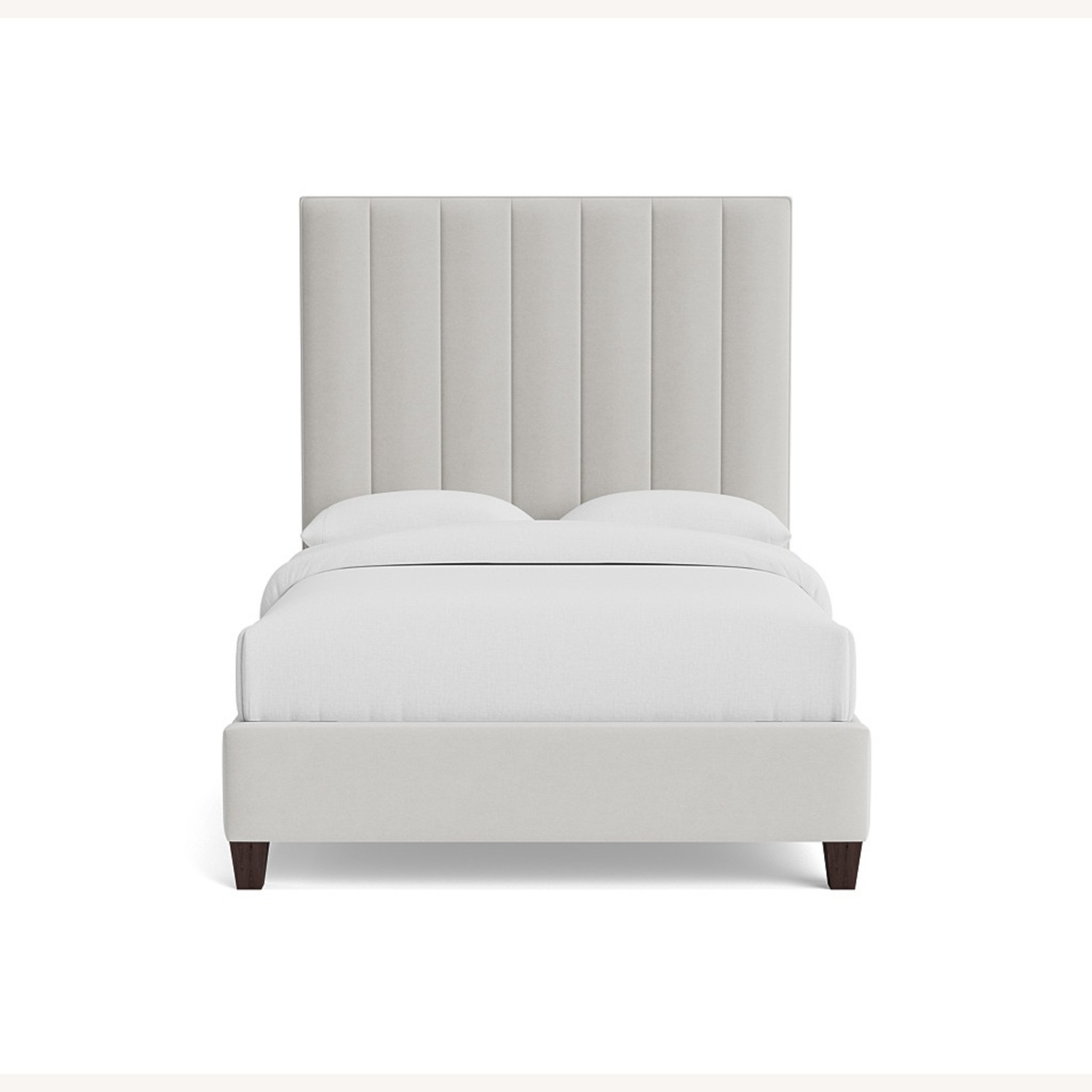 King Nice / Butchy-B (レアミドル) Mitchell Gold + Bob Williams King Bed - Tall Channel Tufted