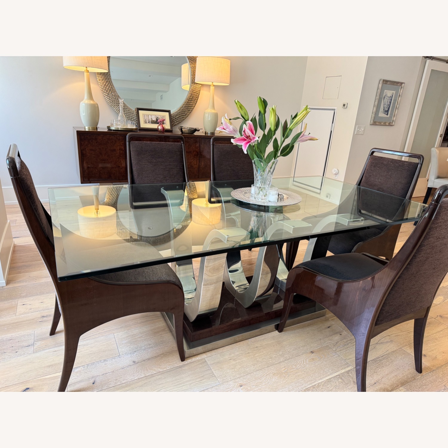 Excelsior Milano Dining Table with 6 Chairs - image-5