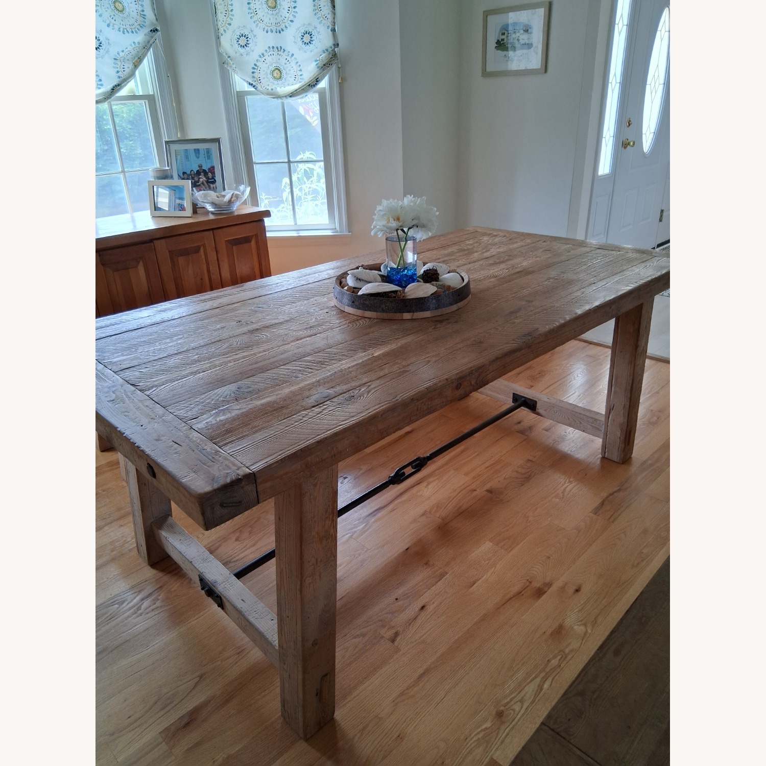 Pottery Barn Benchwright 74" Reclaimed Pine Dining Table - image-1