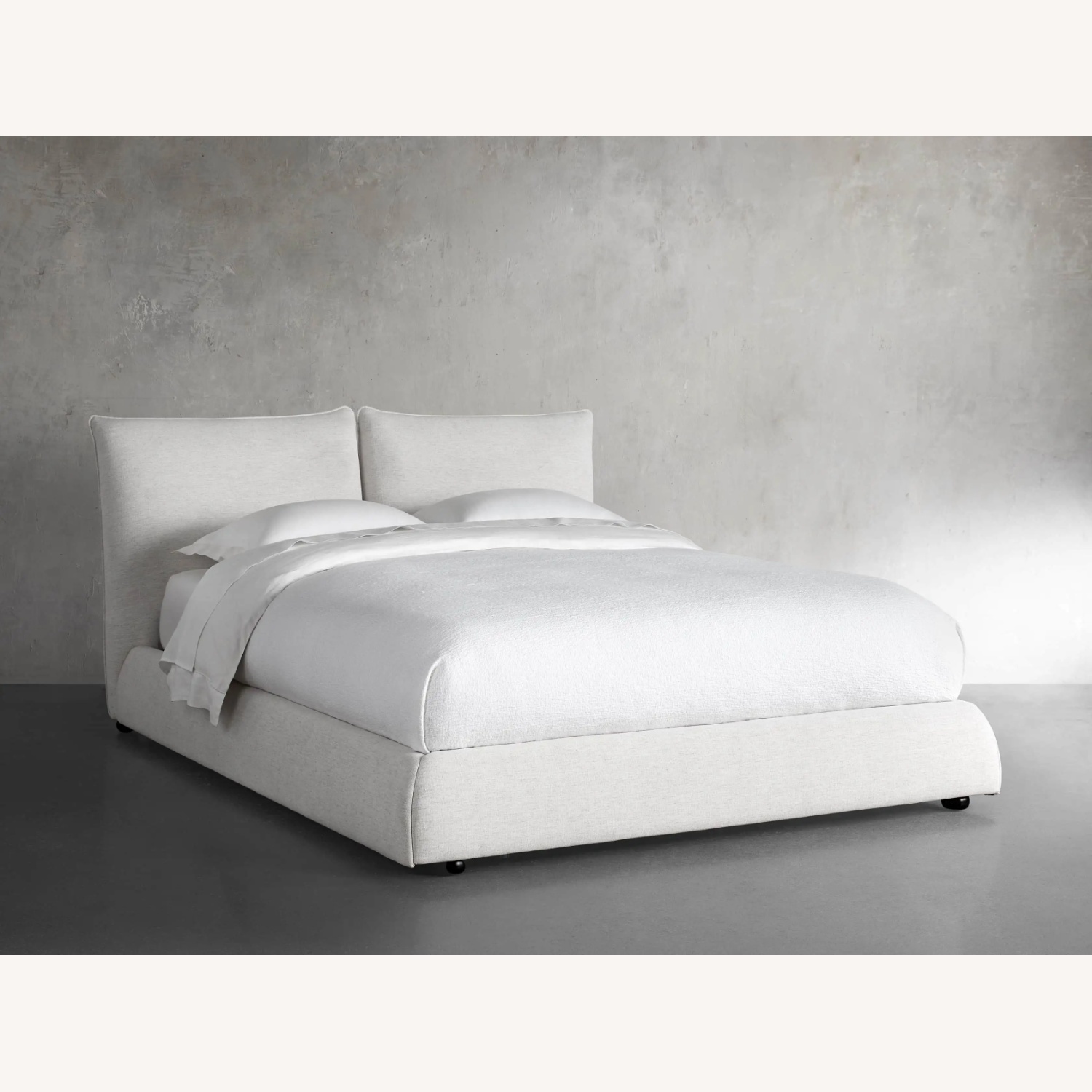 Arhaus Rigby Bed - King Nomad Snow - image-4