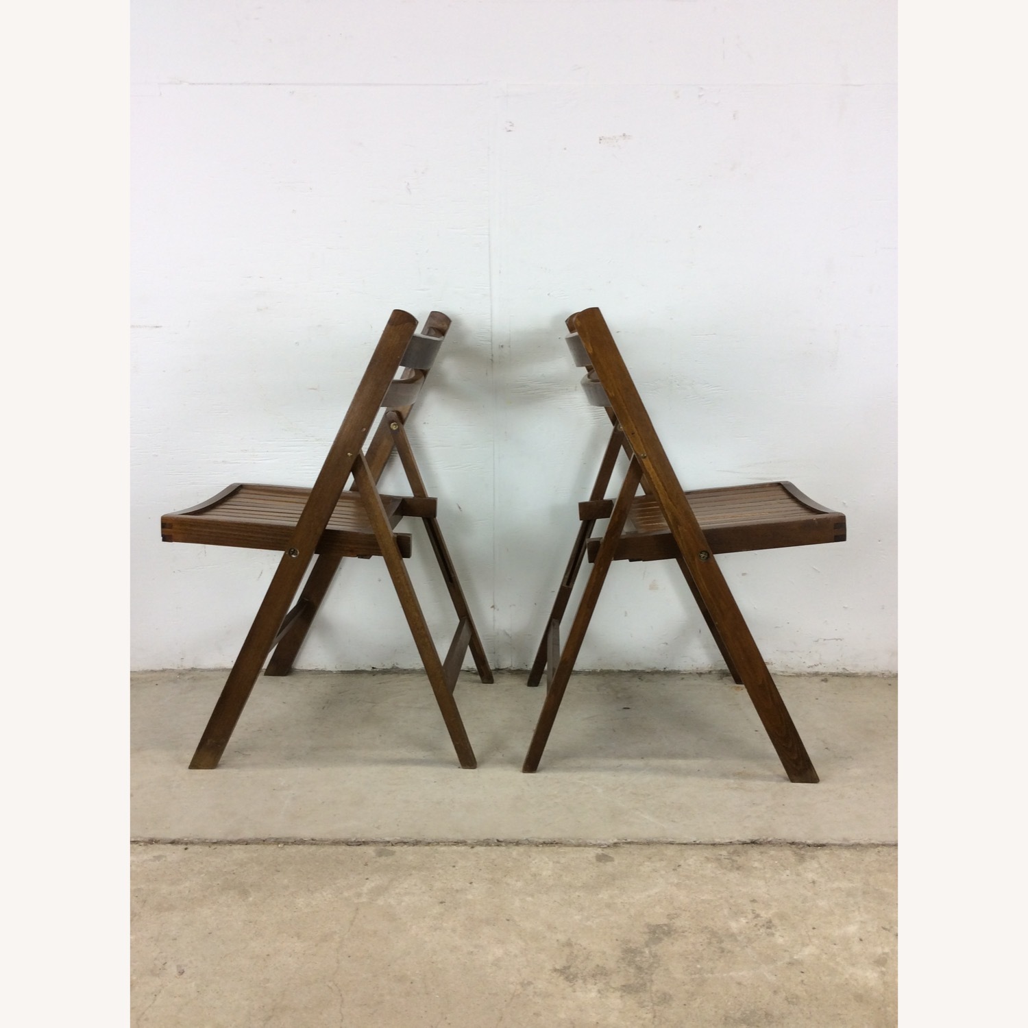 Set of 6 Mid Century Folding Chairs - image-16