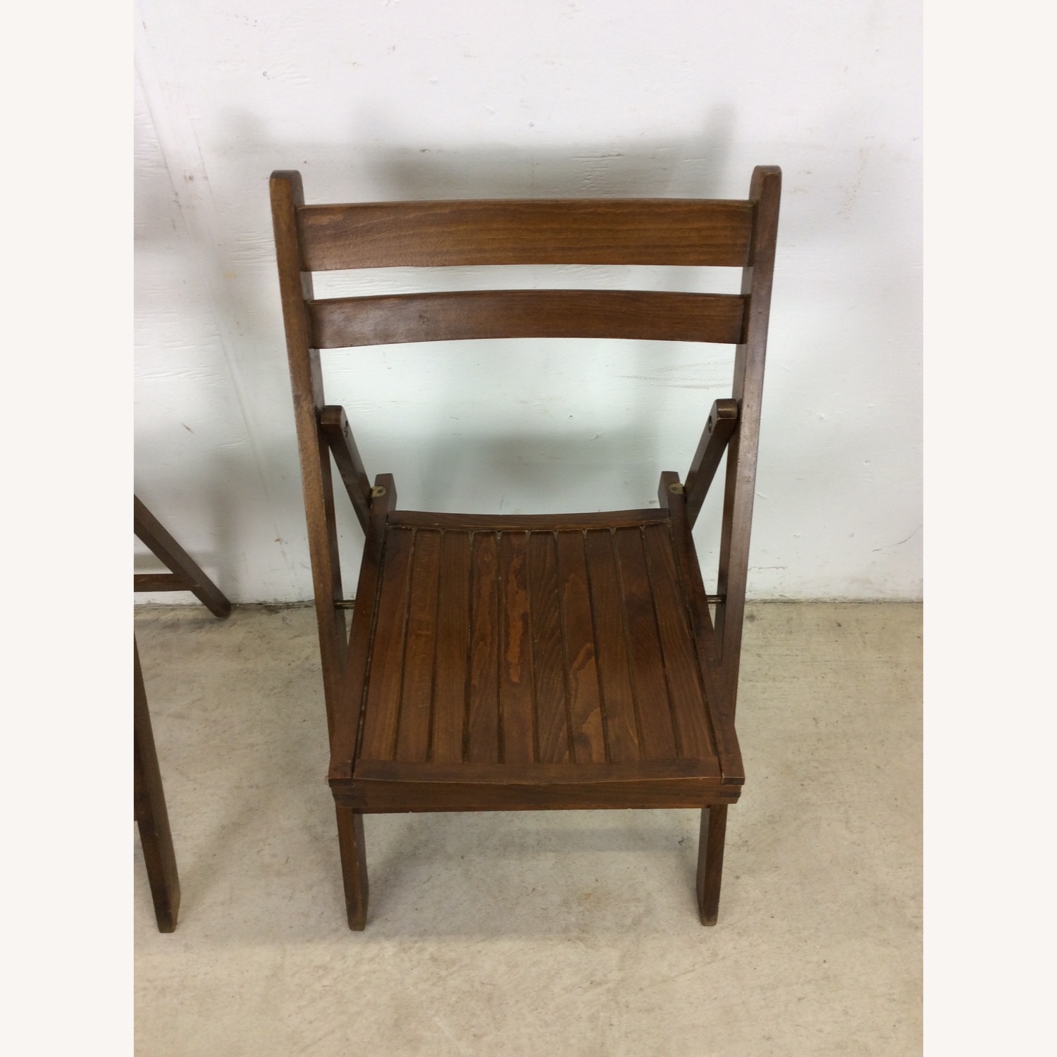 Set of 6 Mid Century Folding Chairs - image-12
