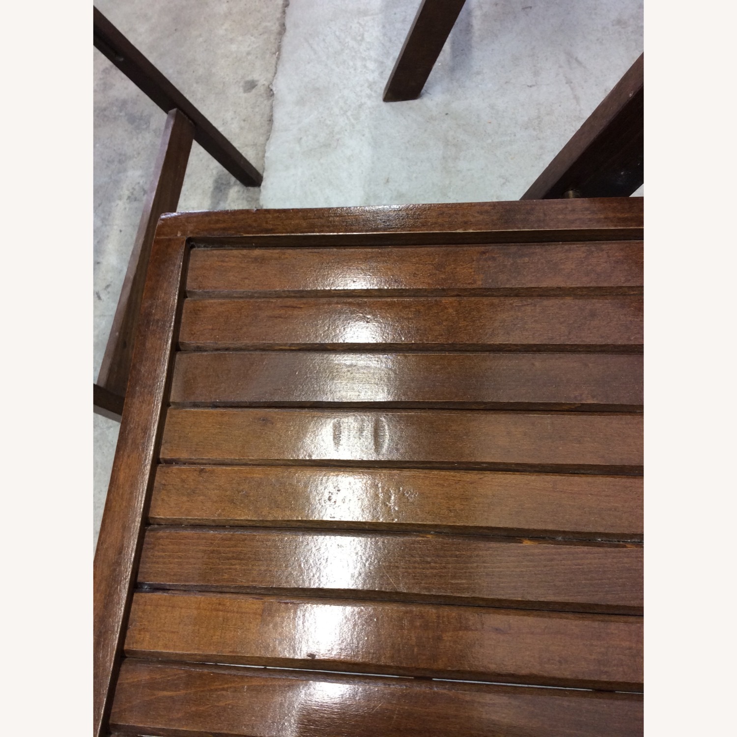 Set of 6 Mid Century Folding Chairs - image-6