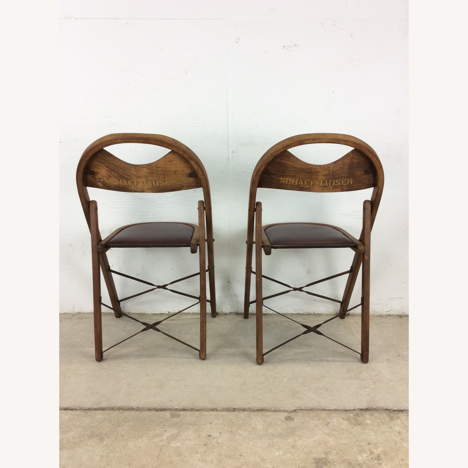 Set of 4 Antique Folding Chairs - image-15