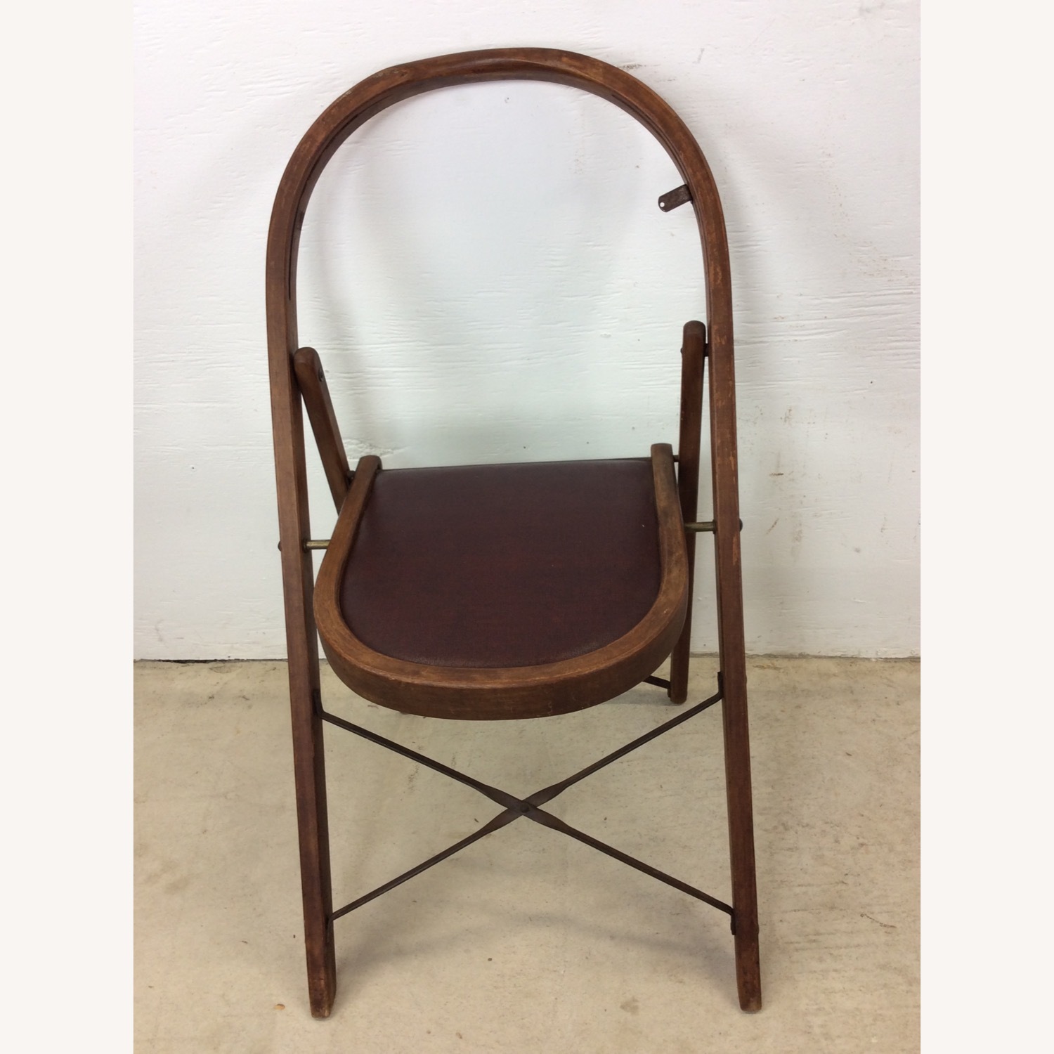 Set of 4 Antique Folding Chairs - image-4