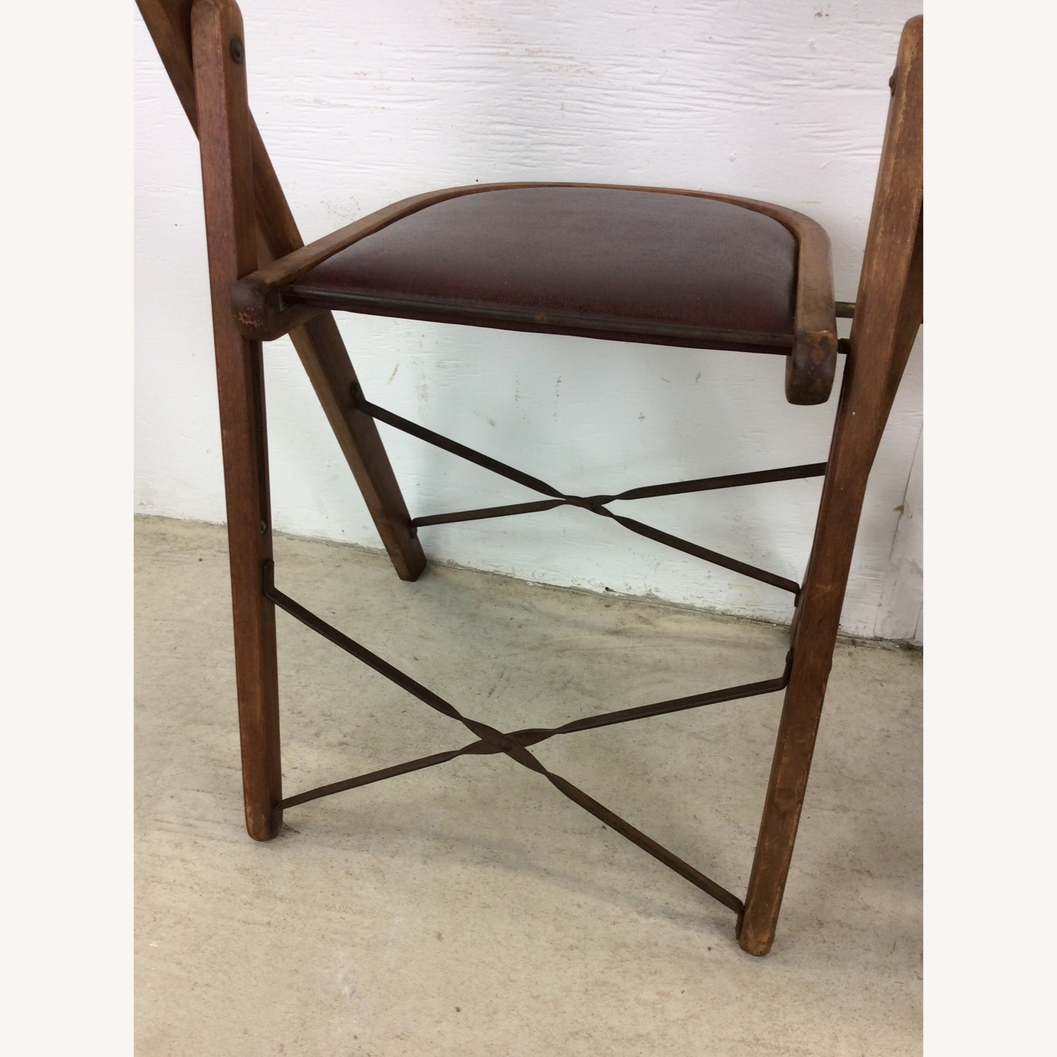 Set of 4 Antique Folding Chairs - image-19