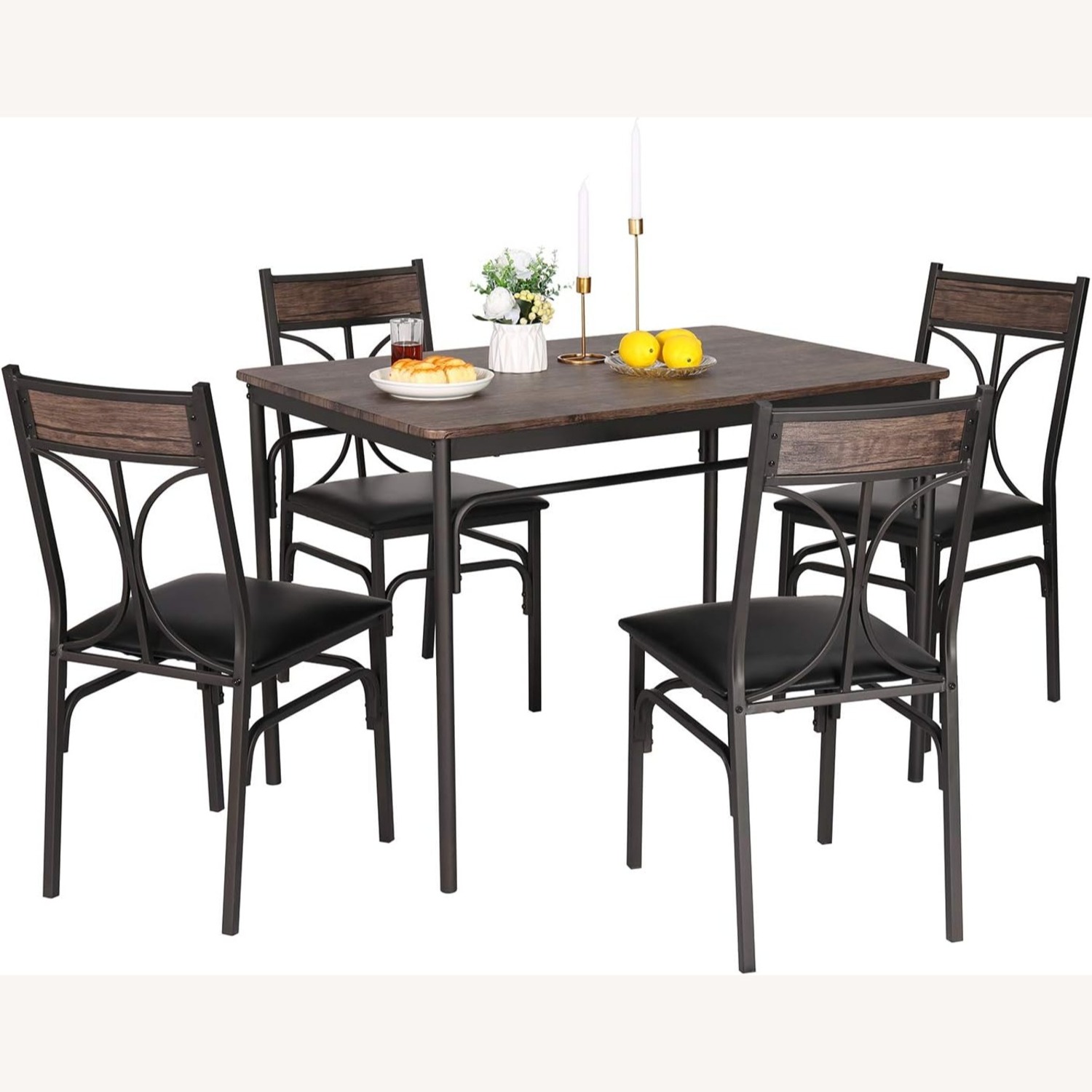 The VECELO 5-Piece Dining Set  - image-1