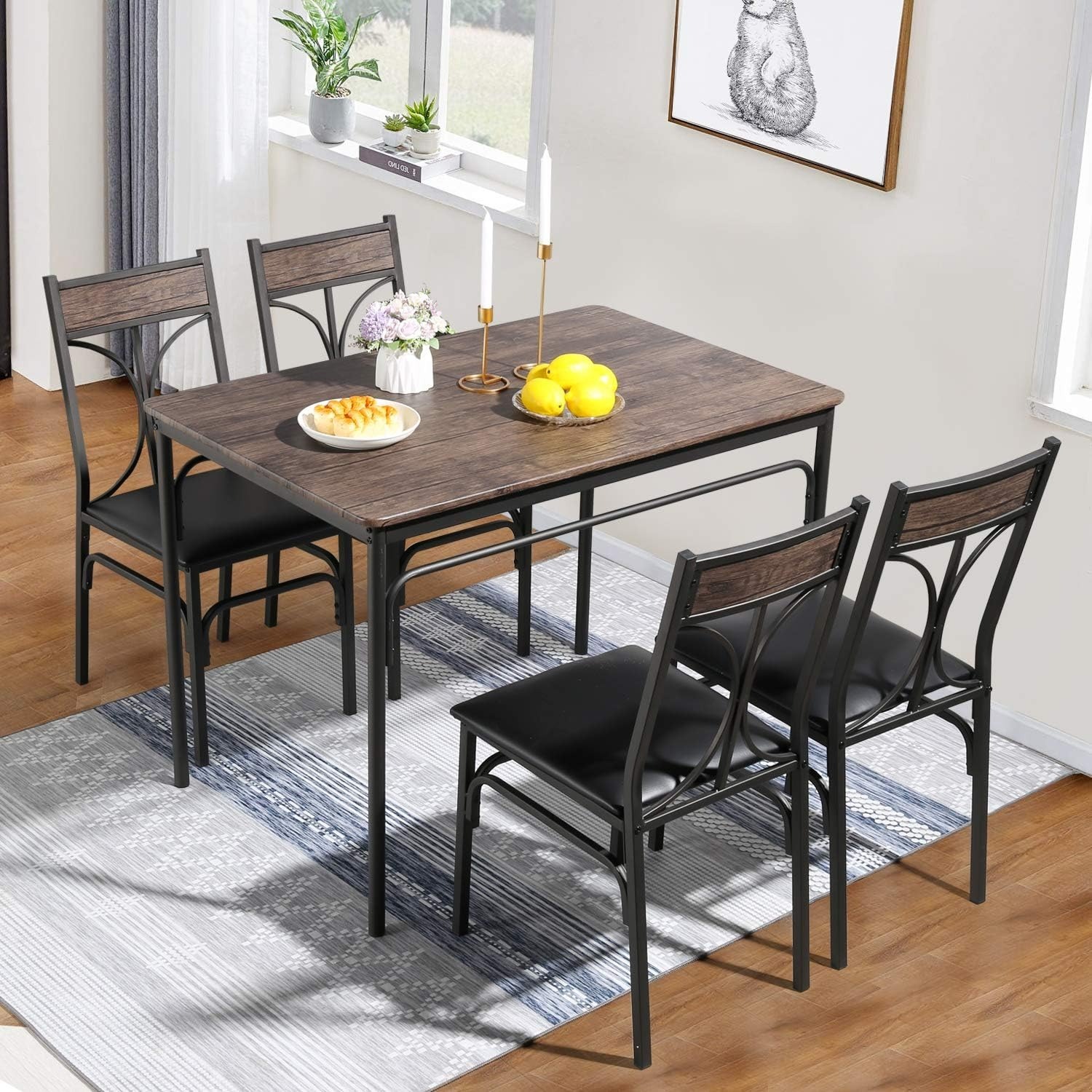 The VECELO 5-Piece Dining Set  - image-2