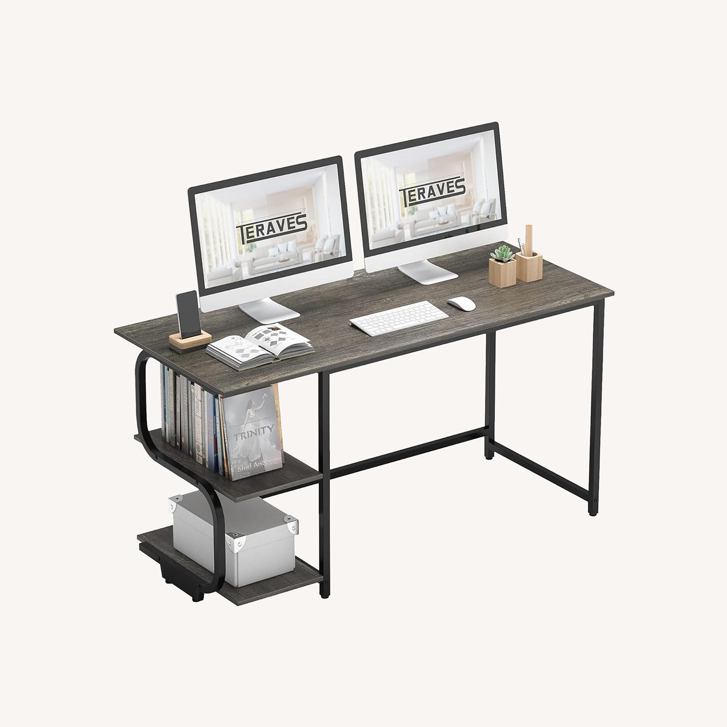 Reversible Computer Desk for Small Spaces - image-0