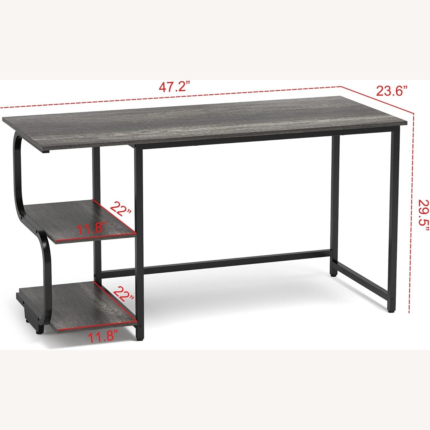 Reversible Computer Desk for Small Spaces - image-2