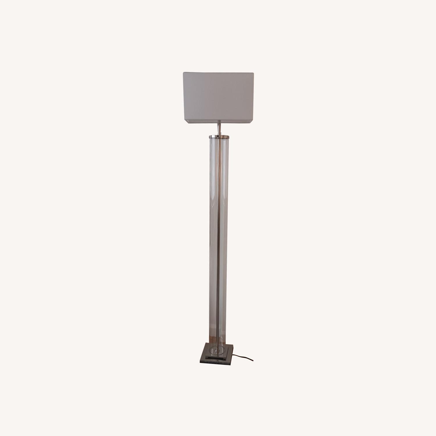 French Column Floor Lamp - image-0