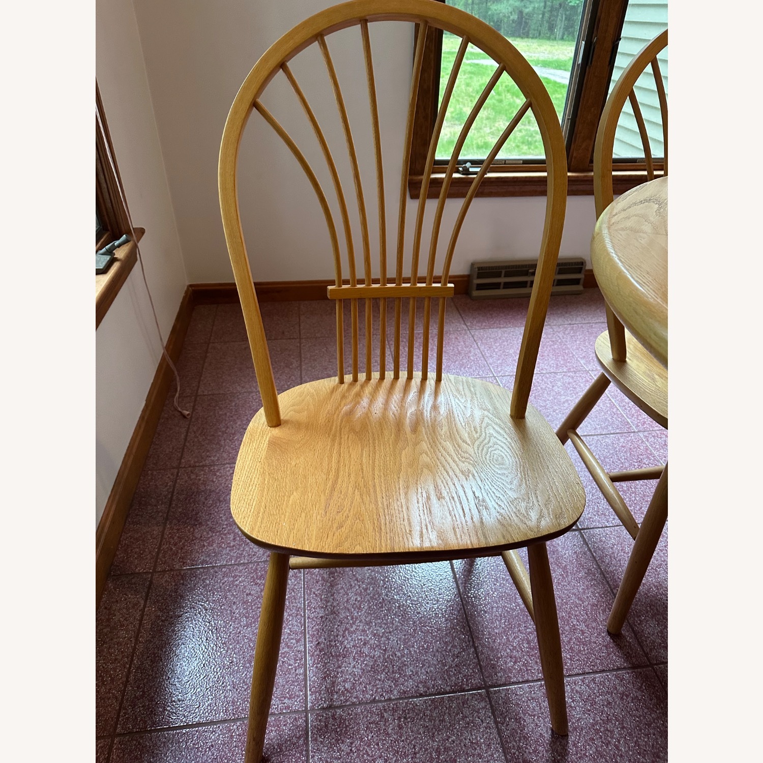 Kitchen Table Set with 6 Chairs - image-3