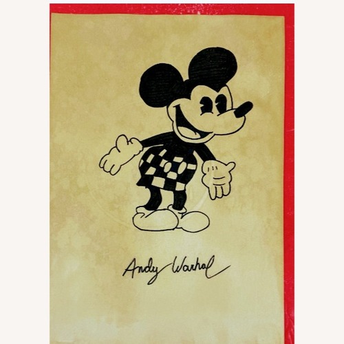 Used Andy Warhol Mickey Mouse  for sale on AptDeco