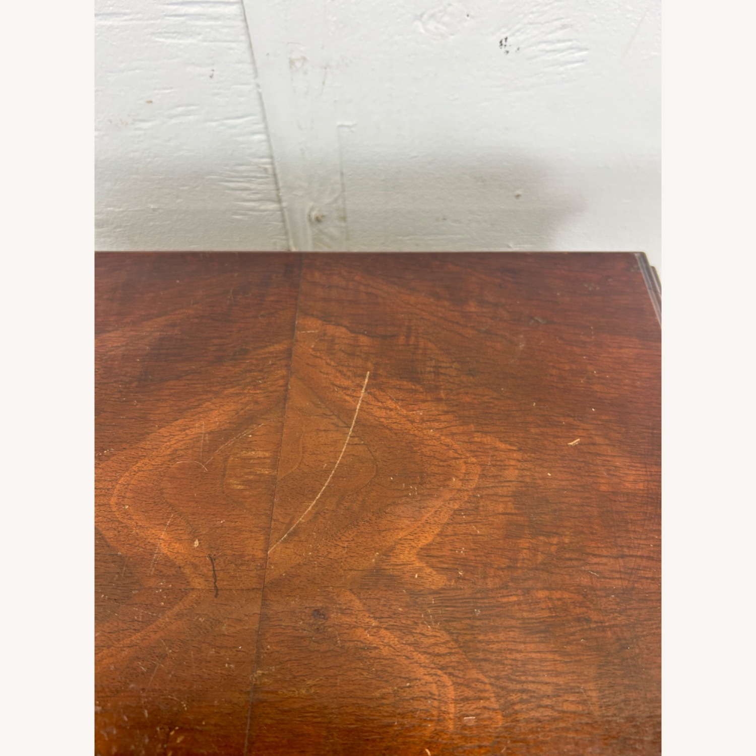 Antique Jacobean Gothic Carved Walnut End Table - image-5