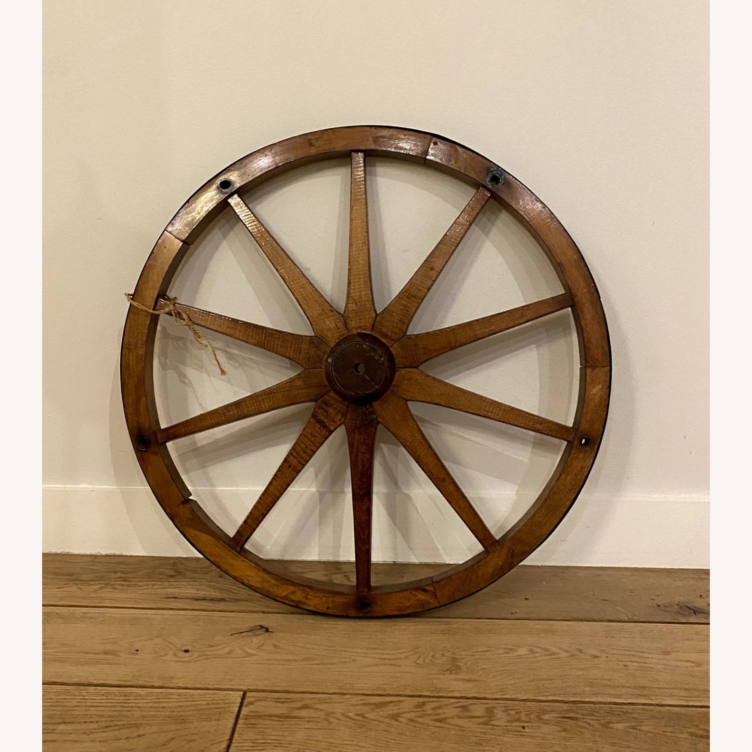 Wheel Wooden Decorative Rustic - image-2