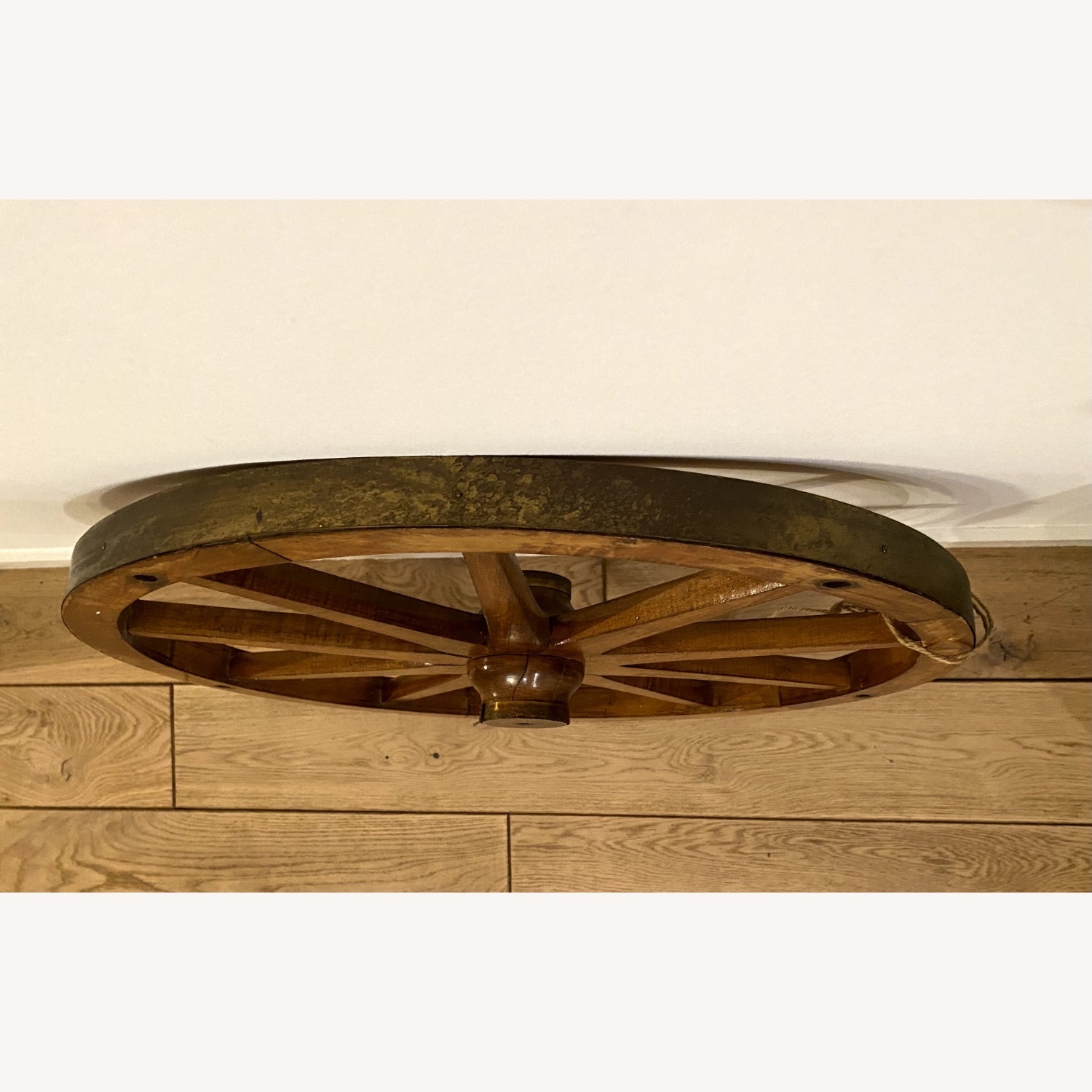 Wheel Wooden Decorative Rustic - image-4
