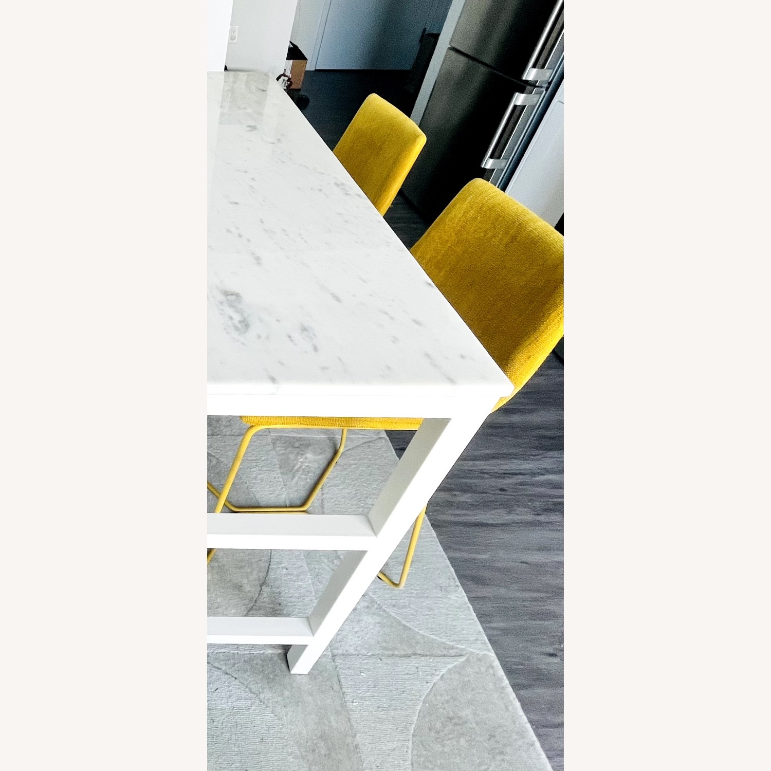 West Elm Frame Kitchen Console-Marble - image-4