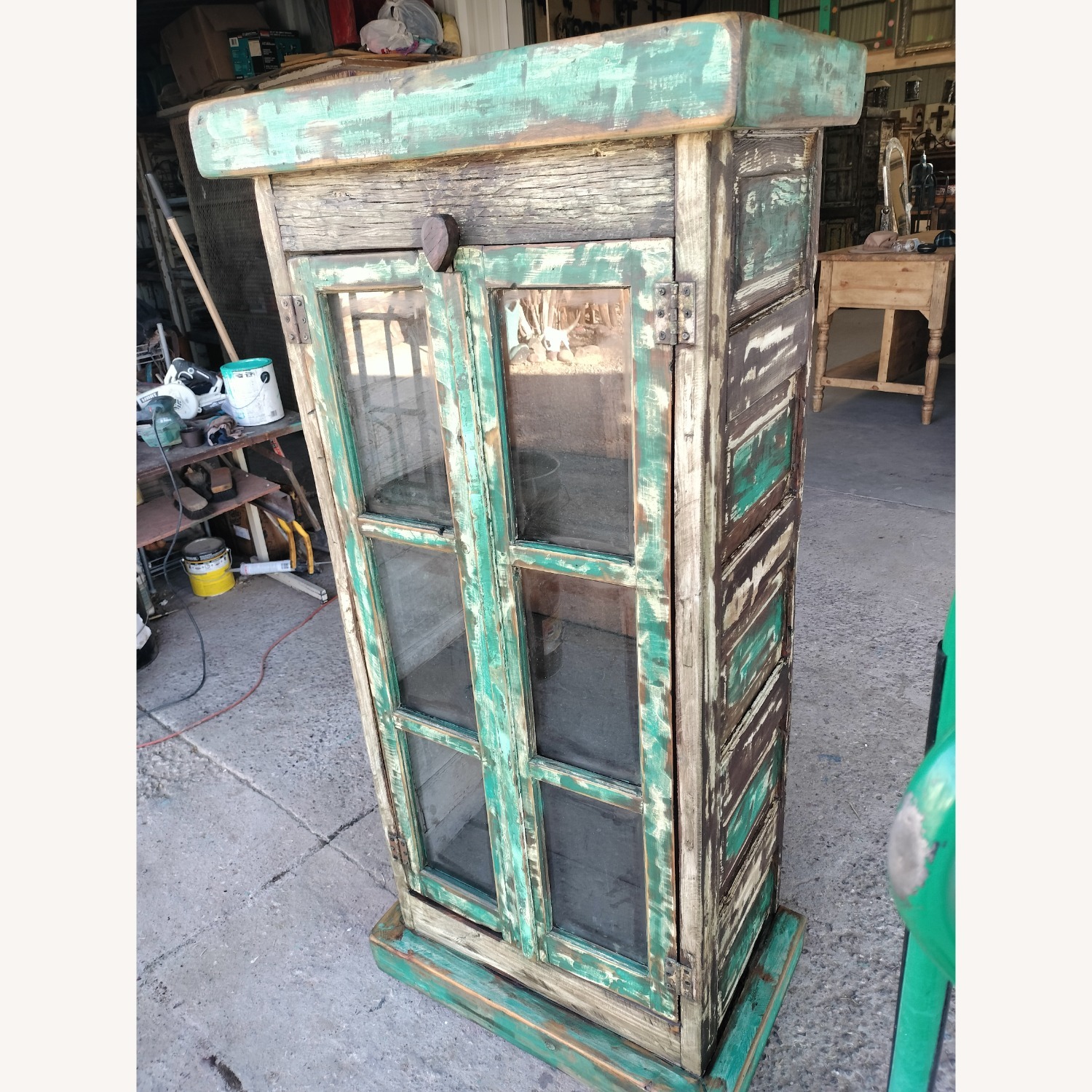  Old Door Storage Cabinet - image-3