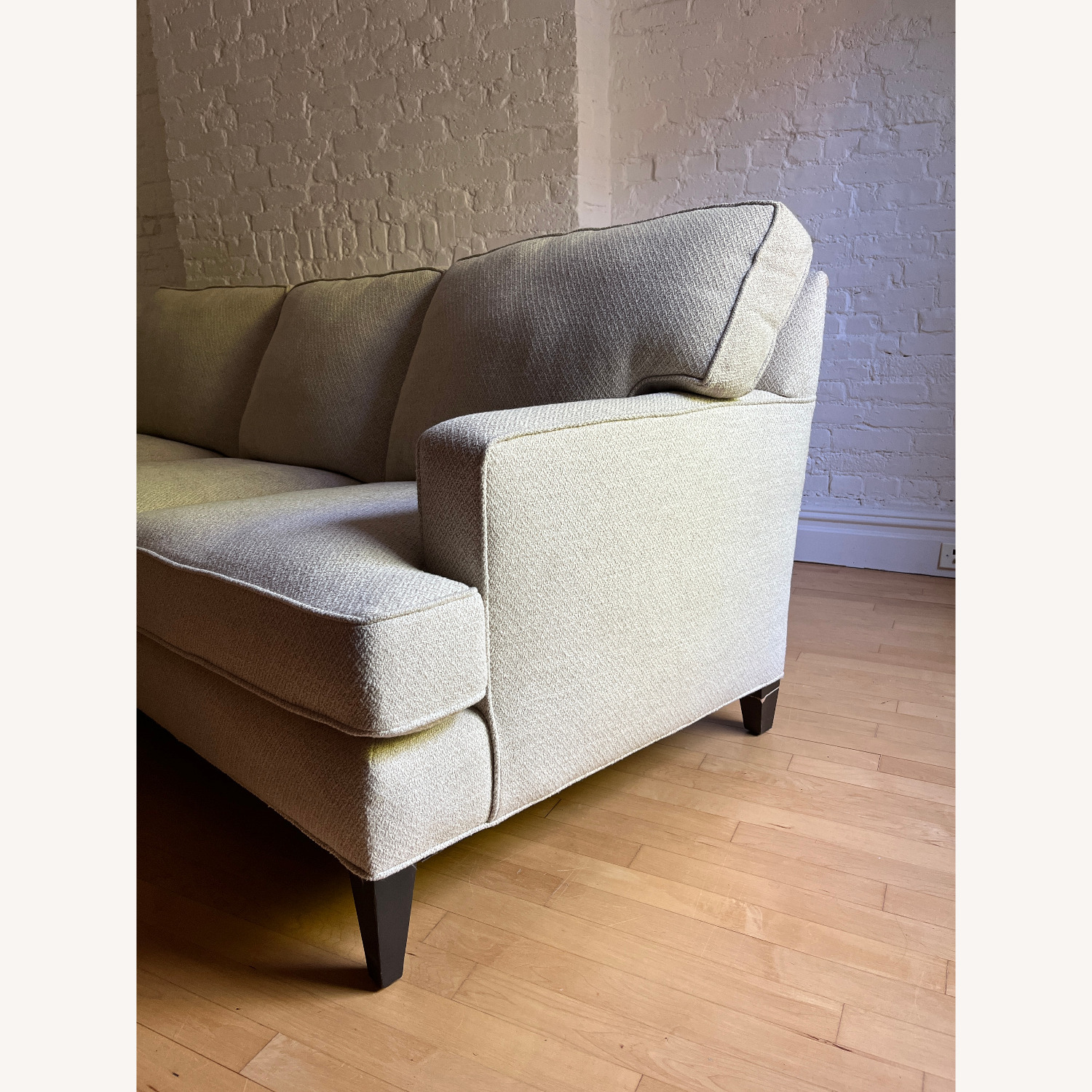 Room & Board Seaton 86" Three-Cusion Sofa in Tiad Porcelain - image-2