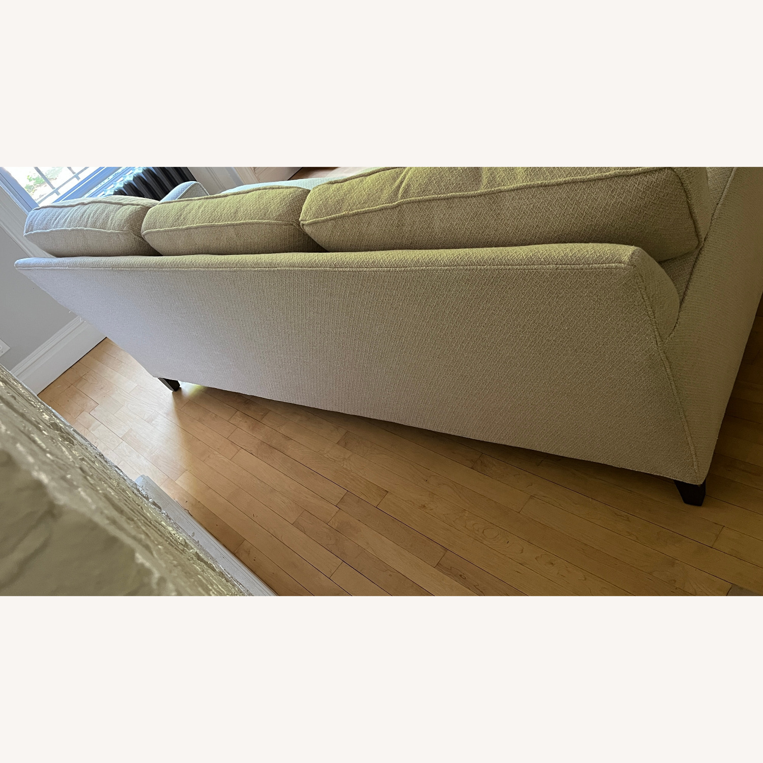 Room & Board Seaton 86" Three-Cusion Sofa in Tiad Porcelain - image-4